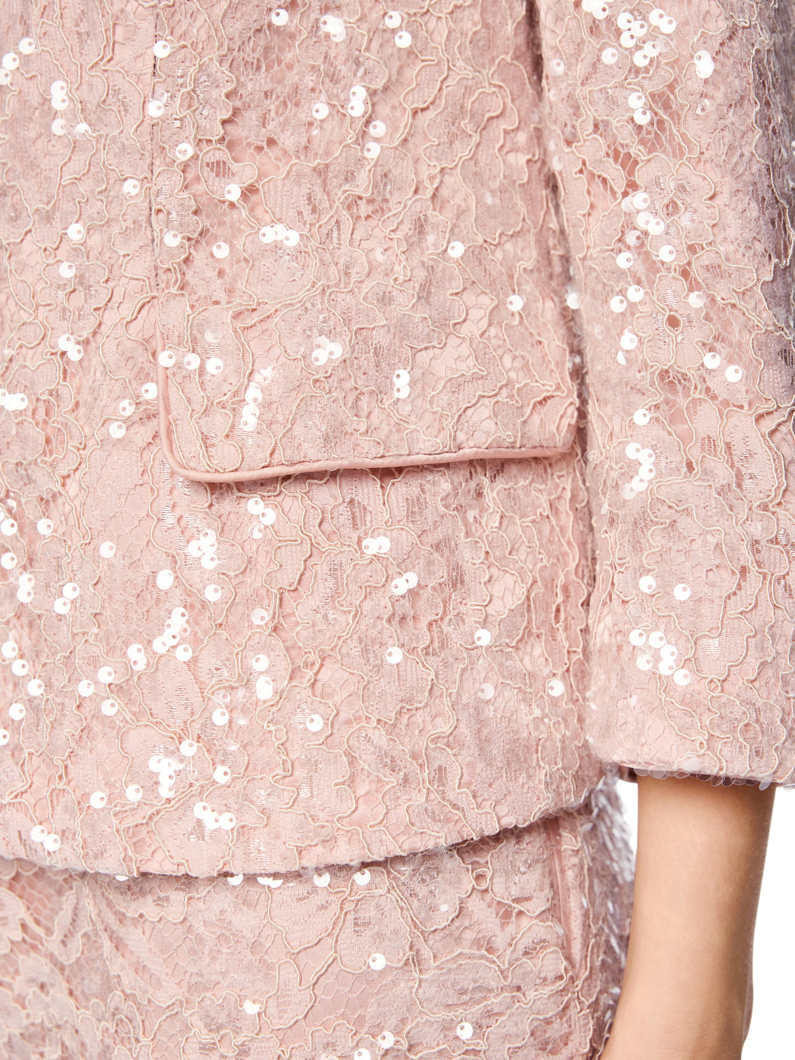 Jacke mit Spitze und Pailletten #5