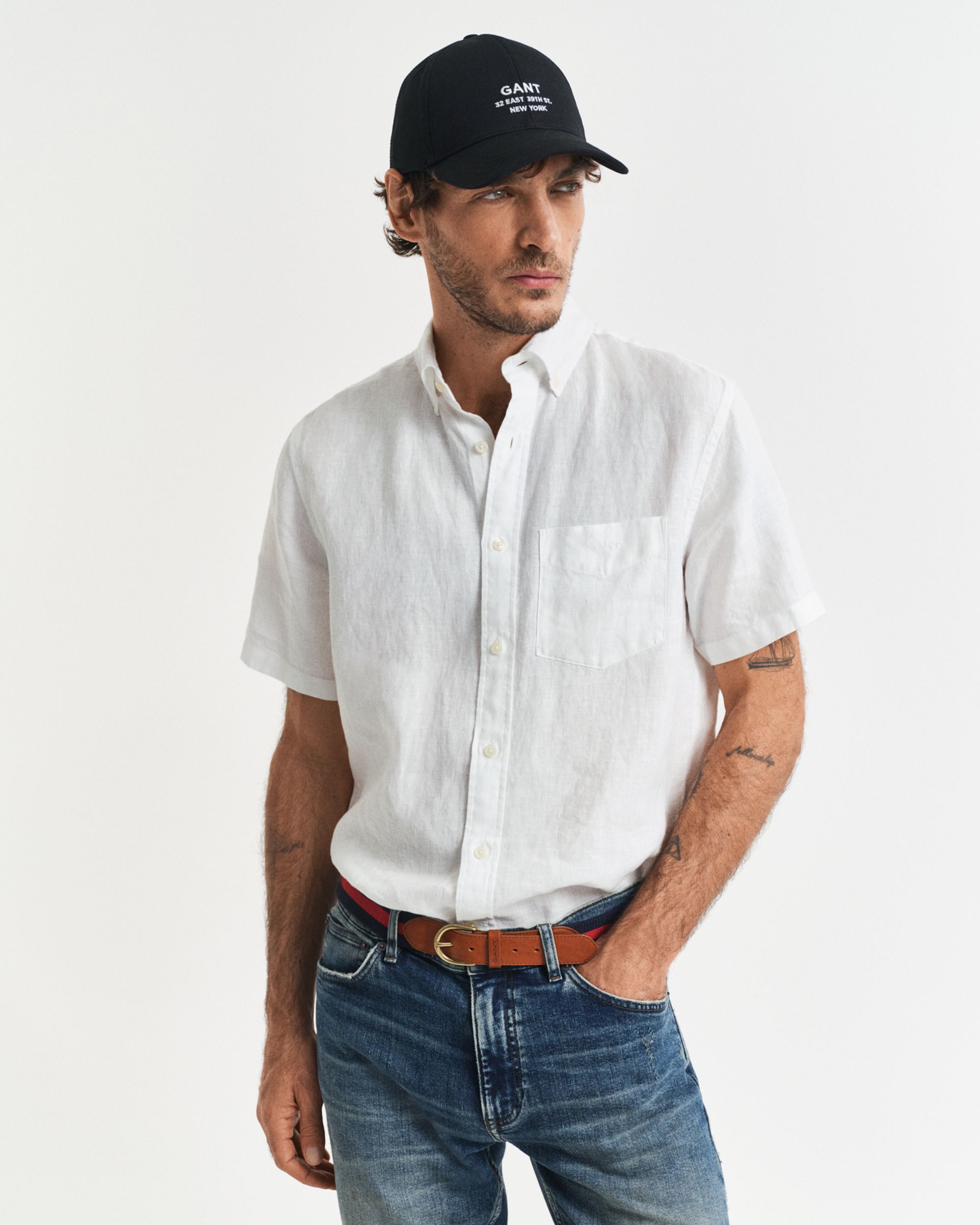 Gant |  Gant Hemd Regular Fit  | XXXL | white