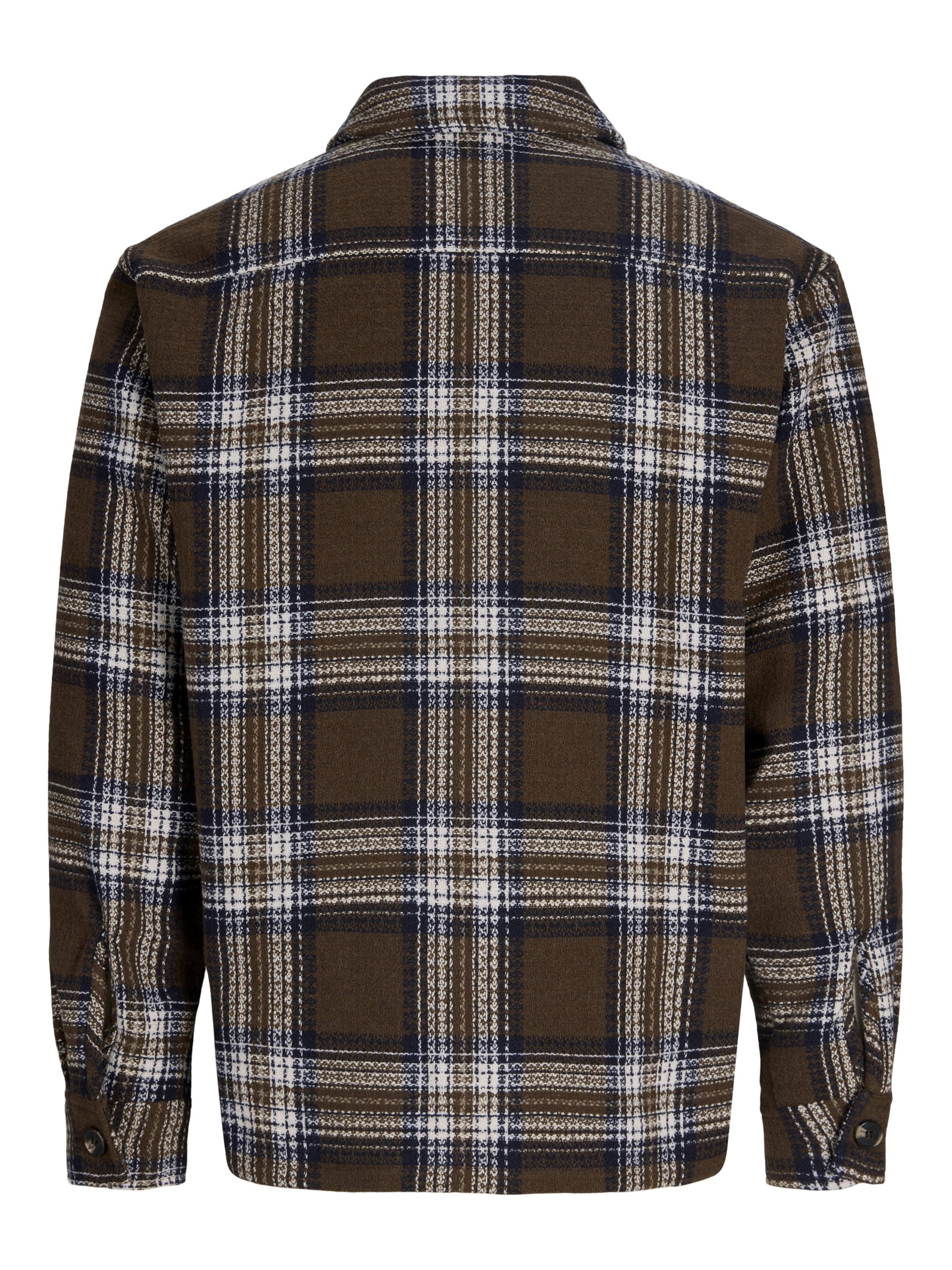 JJEREGENT STRUCTURE OVERSHIRT LS SN, Rosin/CHECK #2