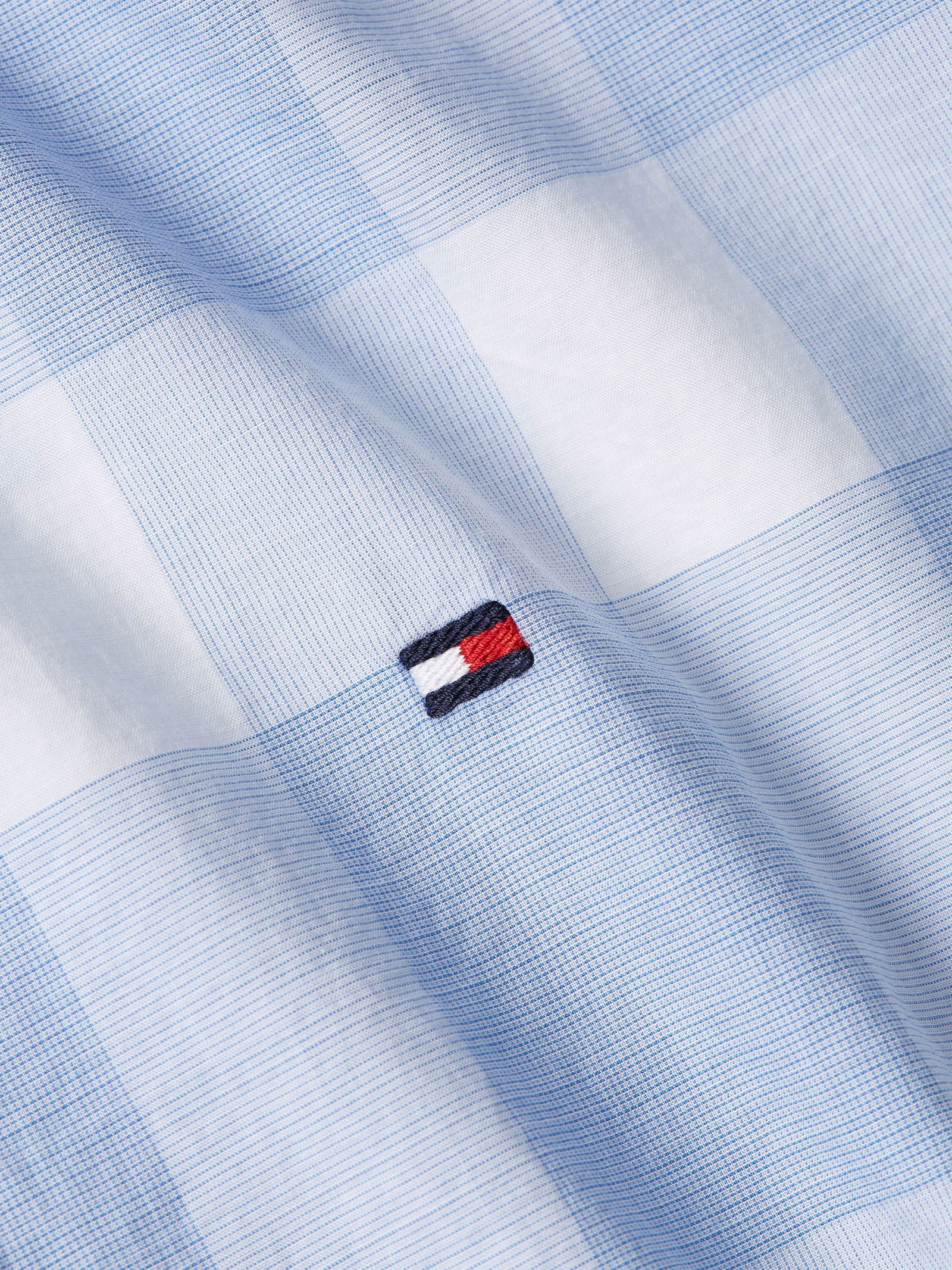 CRINKLE LARGE CHK RF SHIRT