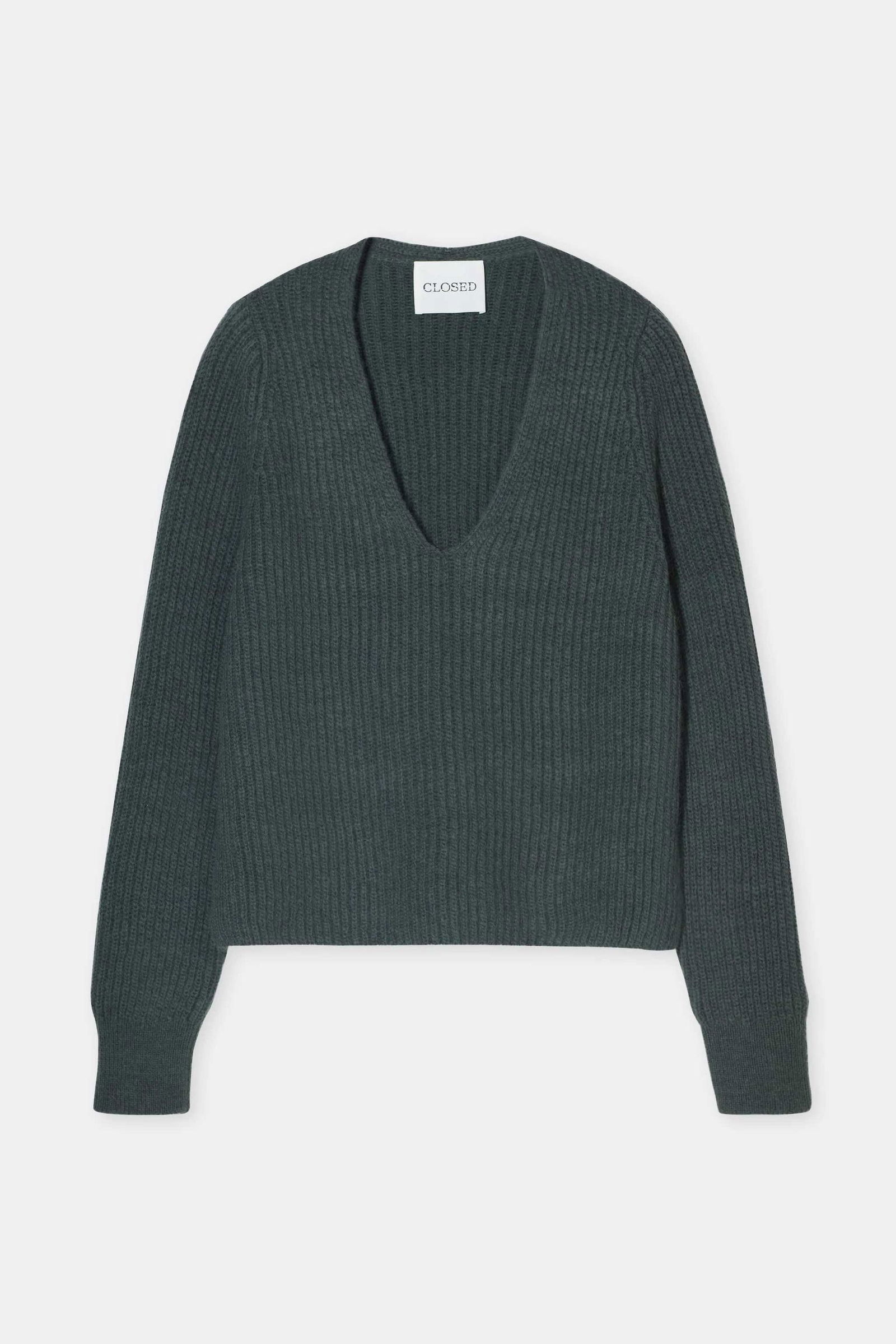 e3d6164fa1d333b01a23687f65f833bf Closed |  Closed - Pullover aus Alpaka-Mix | XS | lake blue