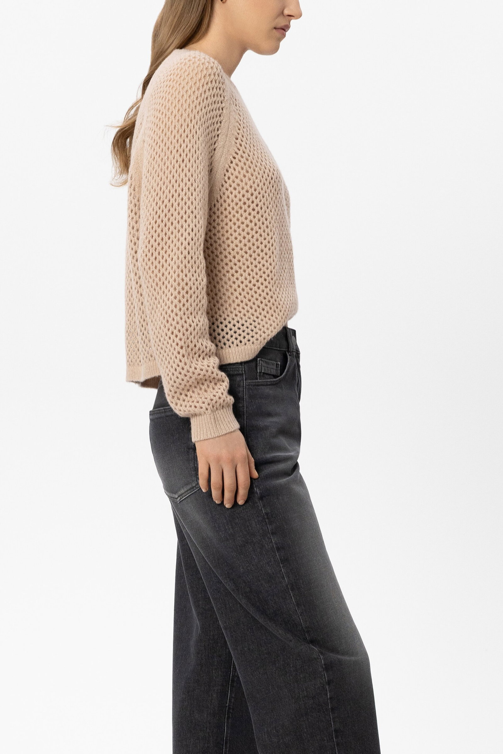 Luisa Cerano Pullover aus Kaschmir-Mix cappuccino #3