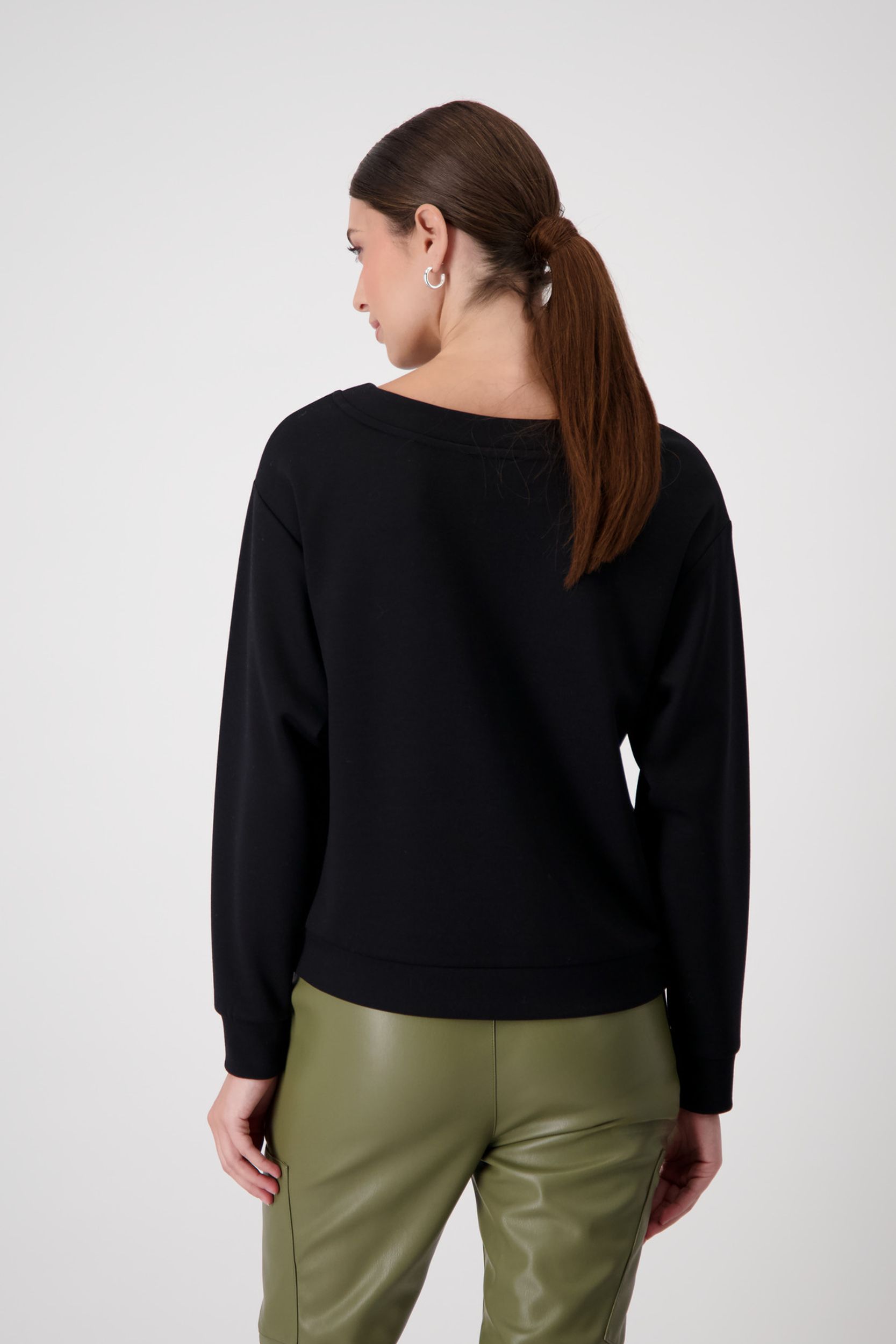 Monari Sweatshirt | schwarz | 38 | NEW-810918