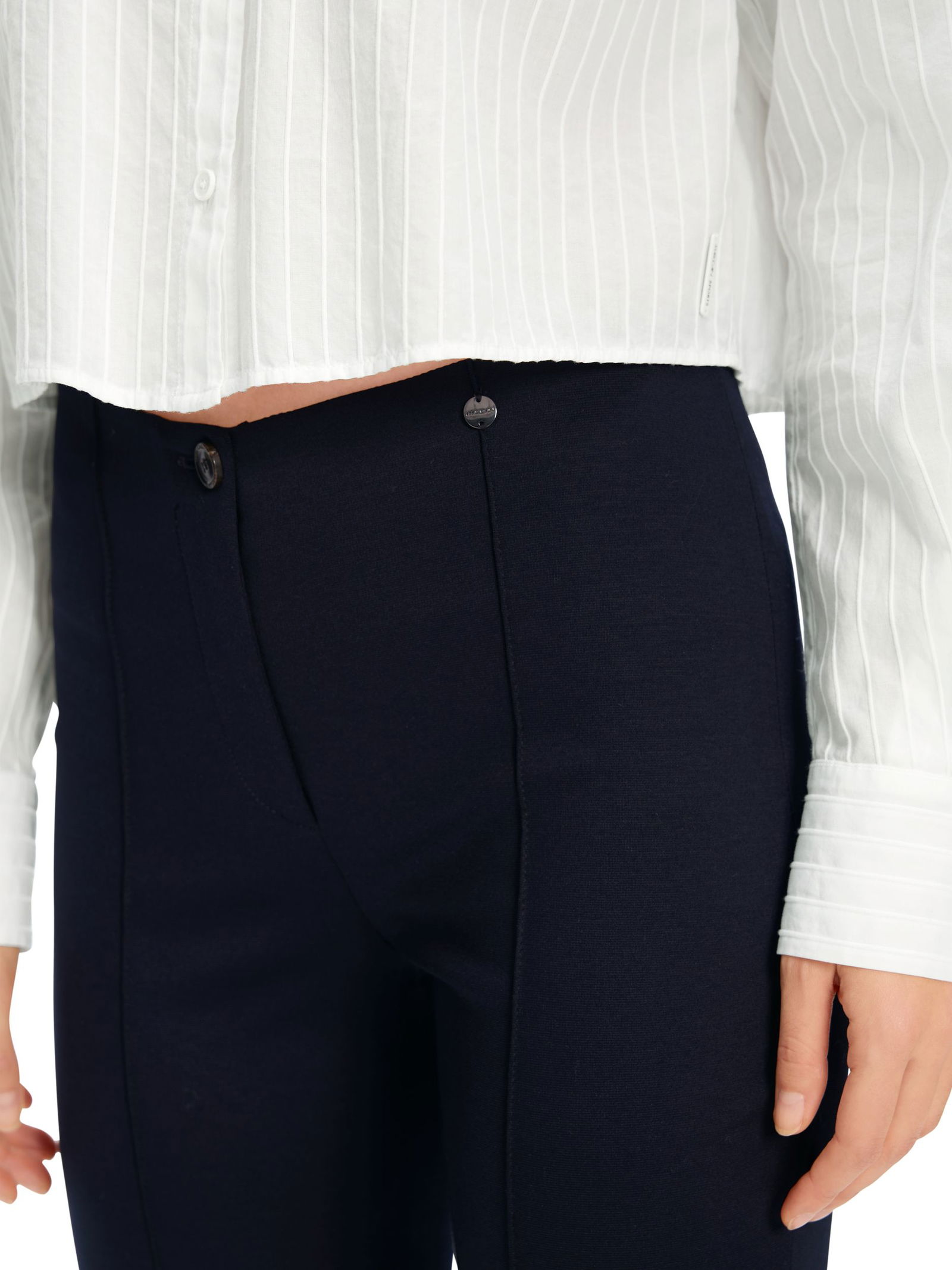 Marc Cain Essentials |  Marc Cain Essentials 7/8 Hose | 36 | midnight blue