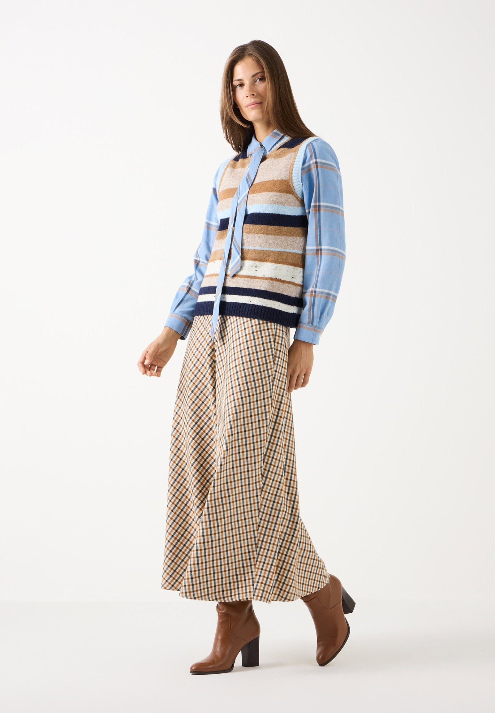 Pullunder Multi-Stripe, multi stripe pullunder #4
