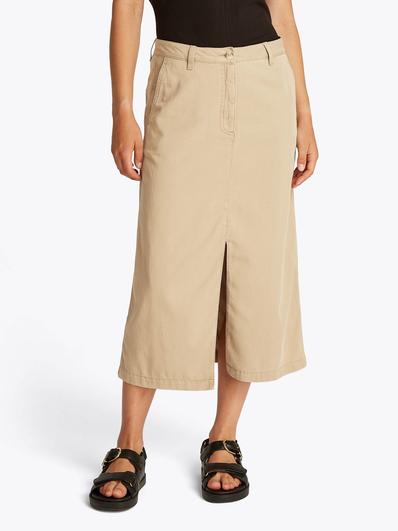 Tommy Hilfiger |  Tommy Hilfiger Sommerrock  | 42/R | beige