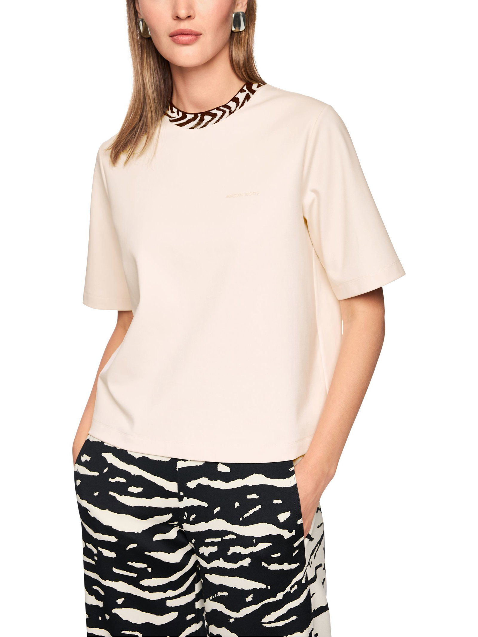 0aa8c981dfedcee3a3d26987f2814fdb Marc Cain Sports | Klassisches T-Shirt | 34 | 1326_153