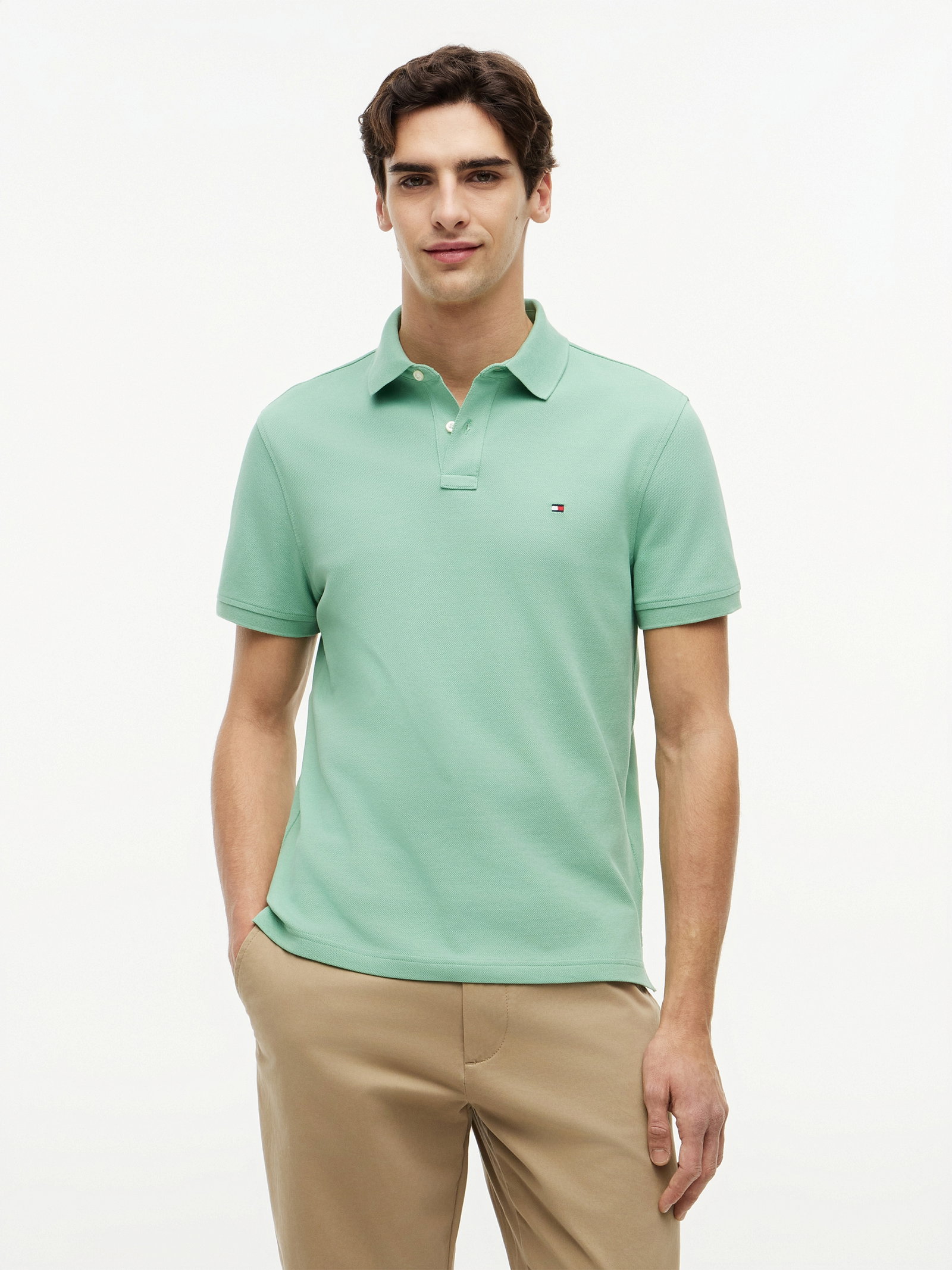Tommy Hilfiger  REGULAR POLO, GREEN #2