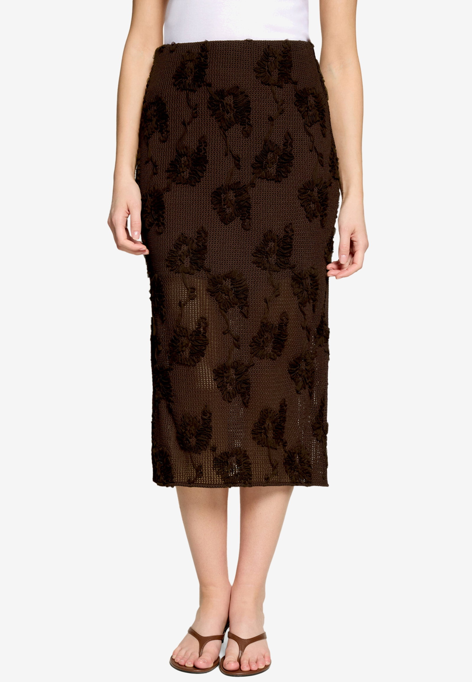 Rock Mittellang Casual, Chocolate Plum #2