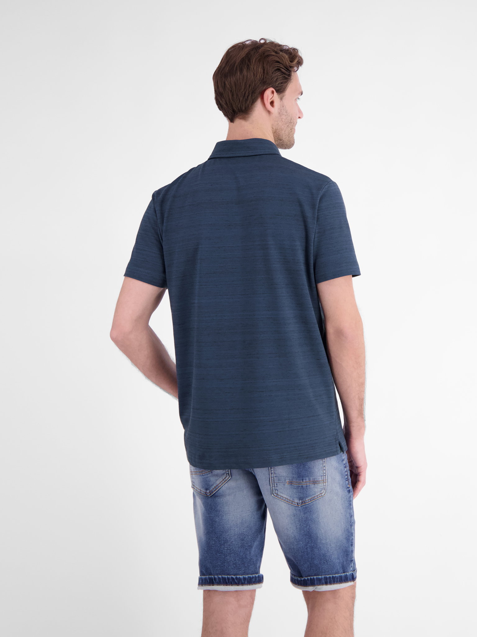POLO 1/2 ARM, STORM BLUE #4