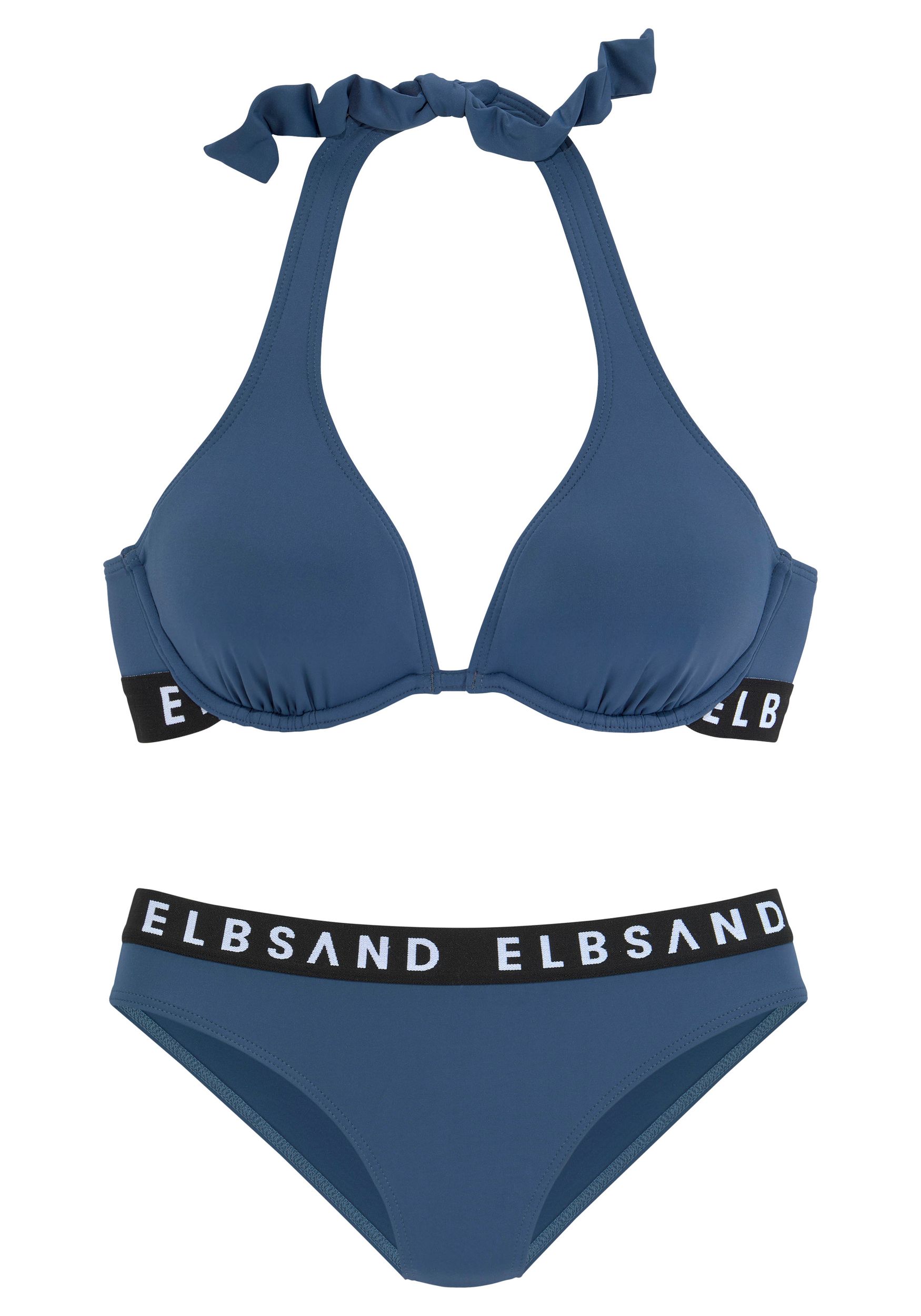 Lascana |  elbsand lm Bügel-Bikini | 40/C | smokeyblue
