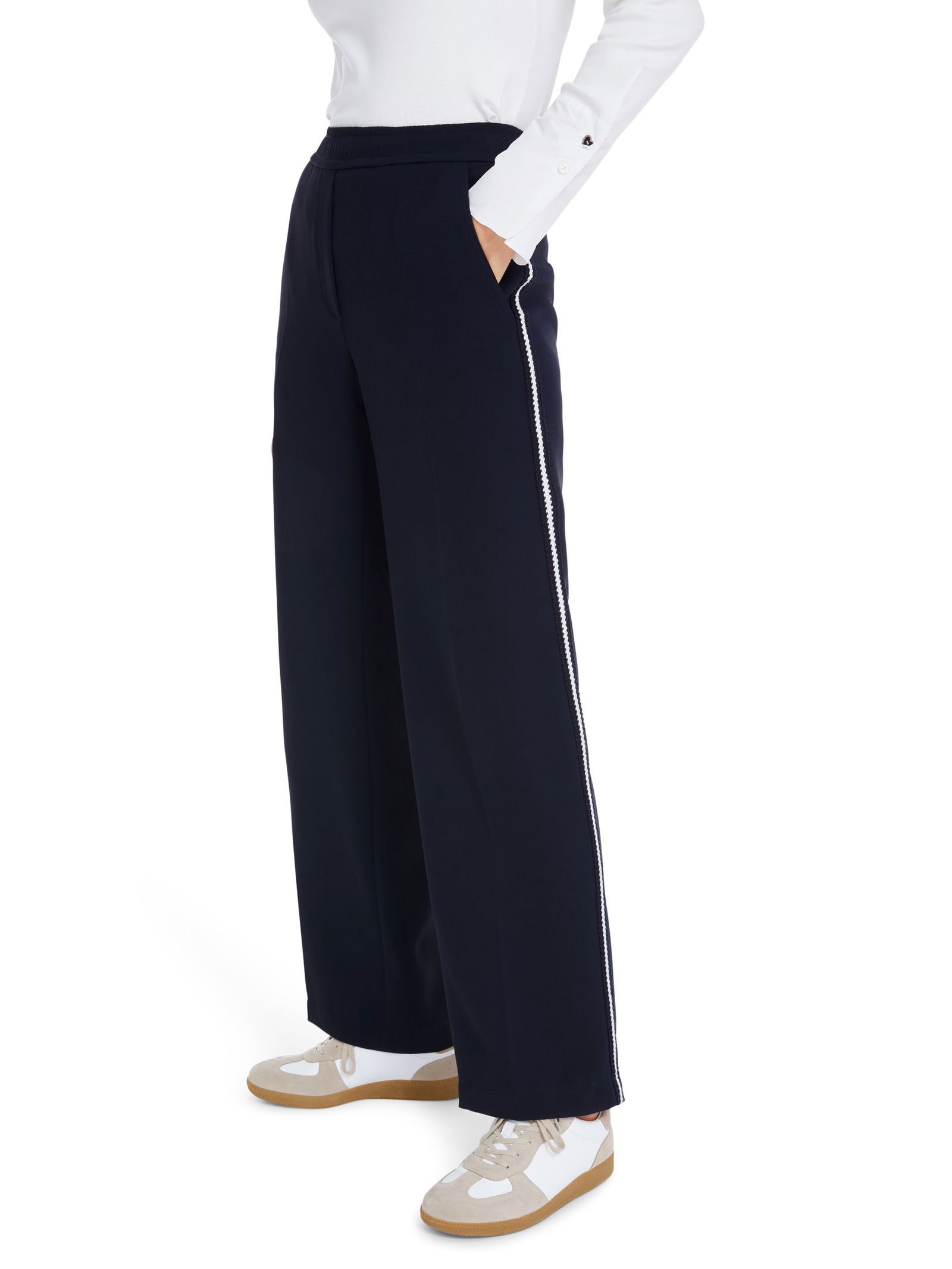 Marc Cain Sports |  Marc Cain Sports Schmale Hose  | 40 | navy