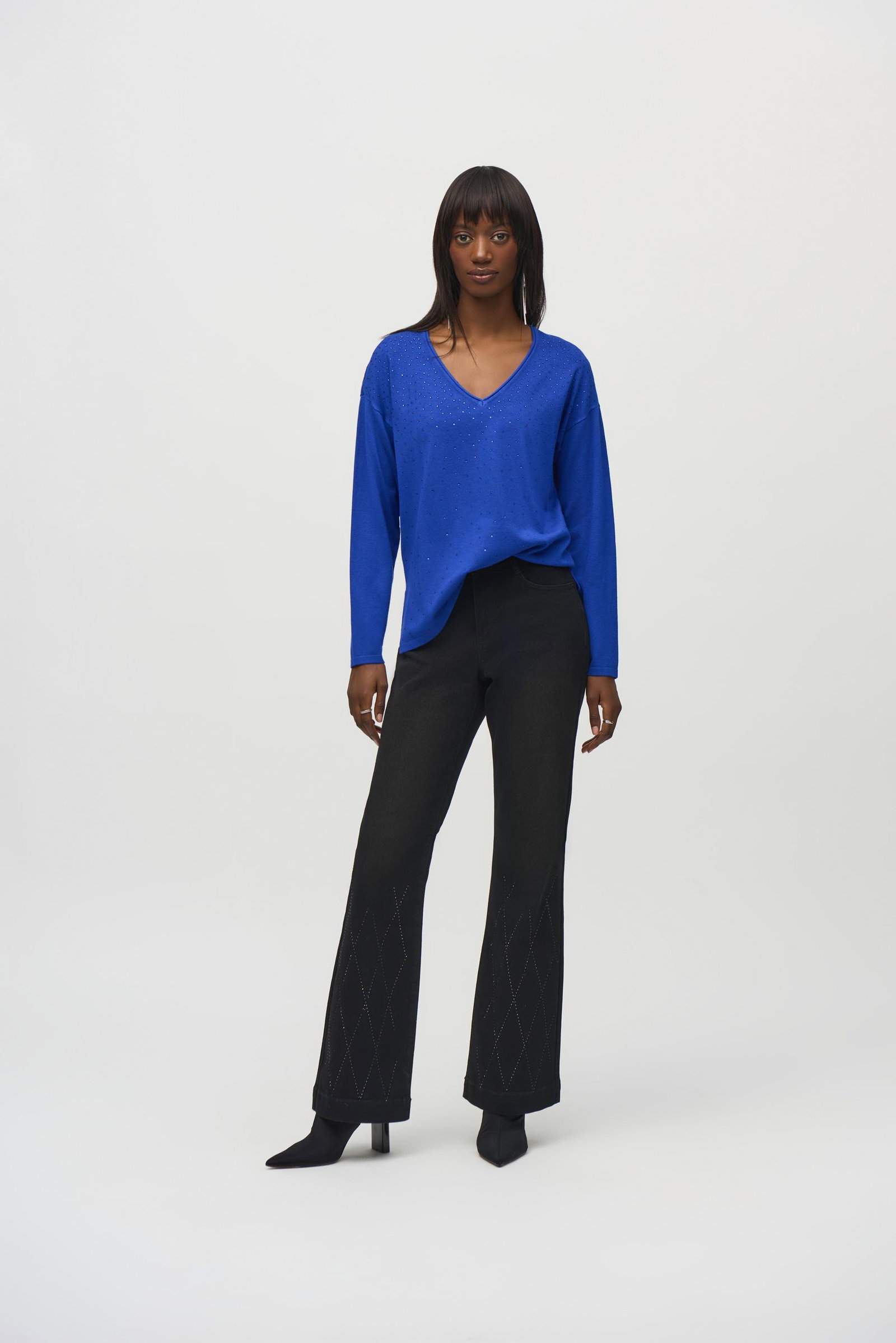 Joseph Ribkoff Pullover mit Straßsteinen #6