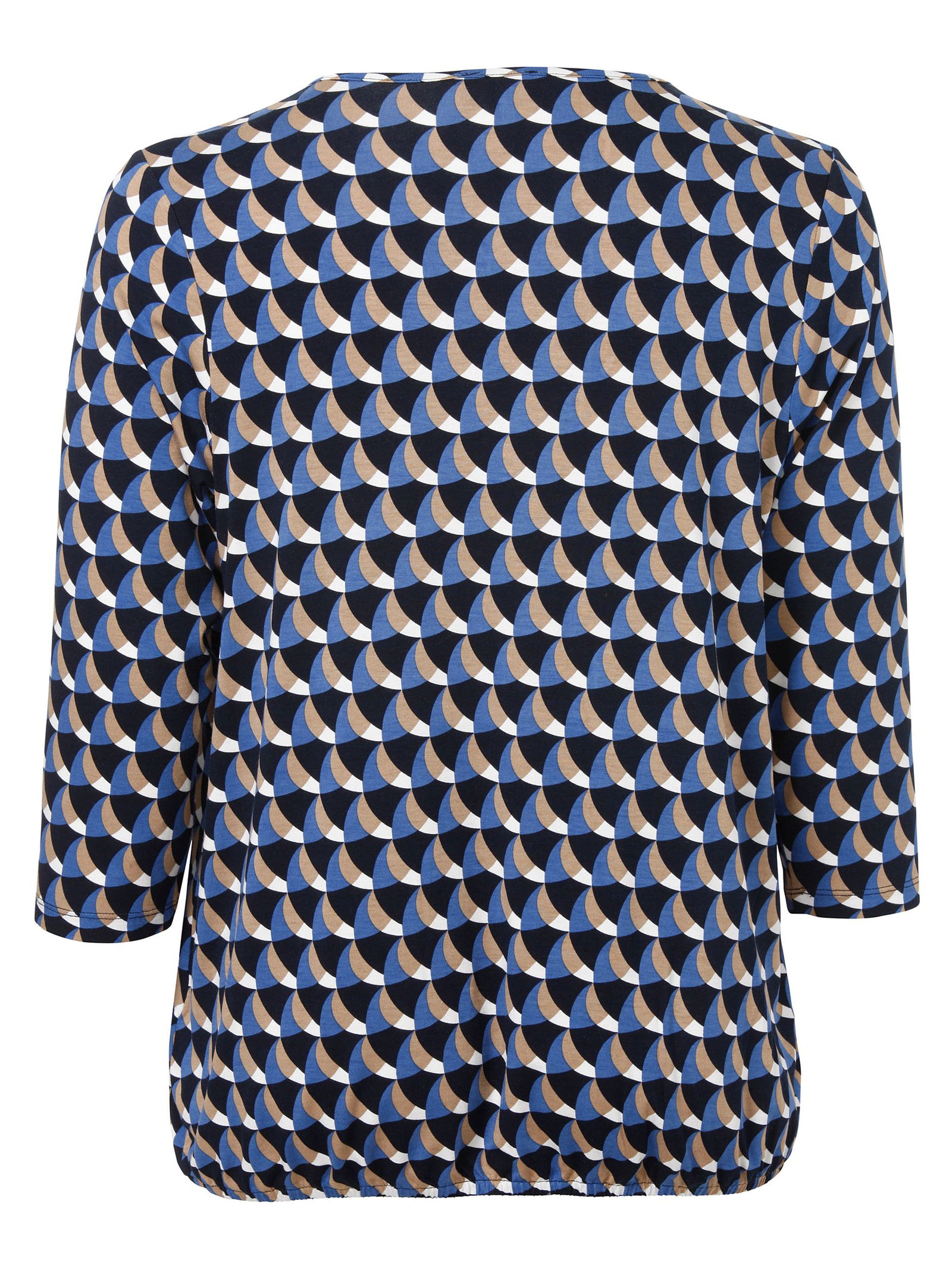 T-Shirt Rundhals 3/4 Arm Druck