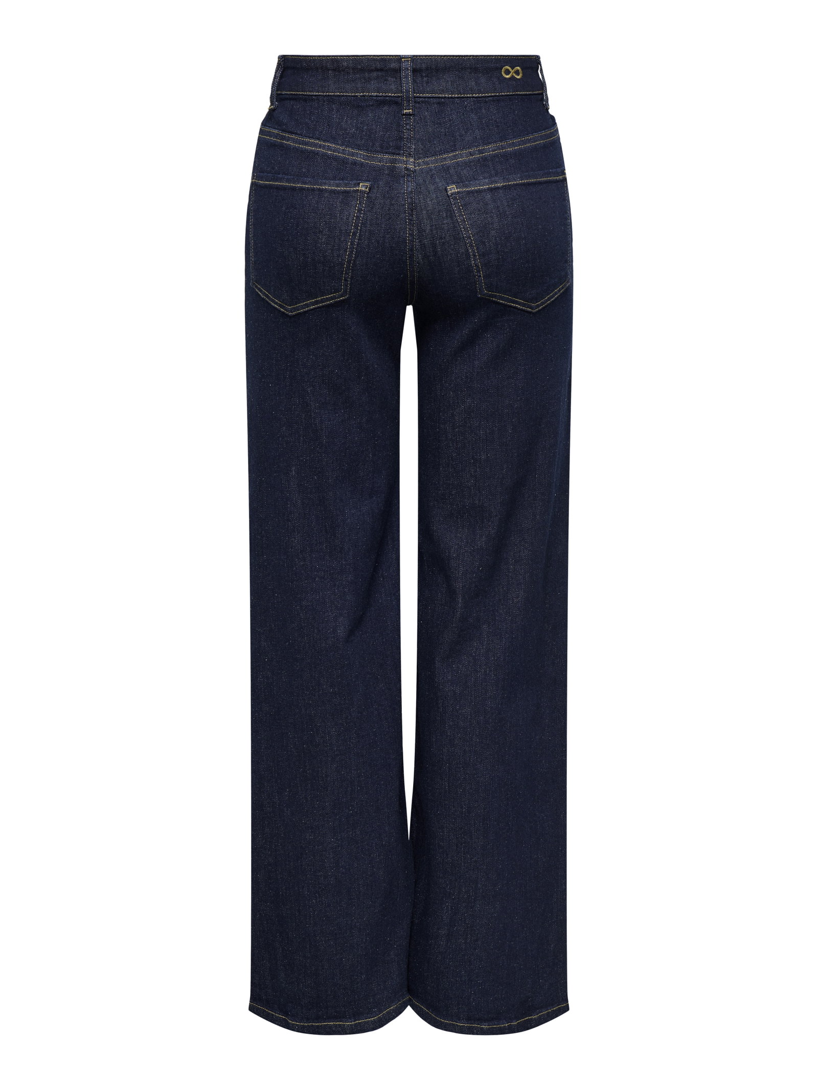JDYFELINA-FINA HW WIDE RINSE JNSDNM, Dark Blue Denim/RINSE BLUE DENIM #2