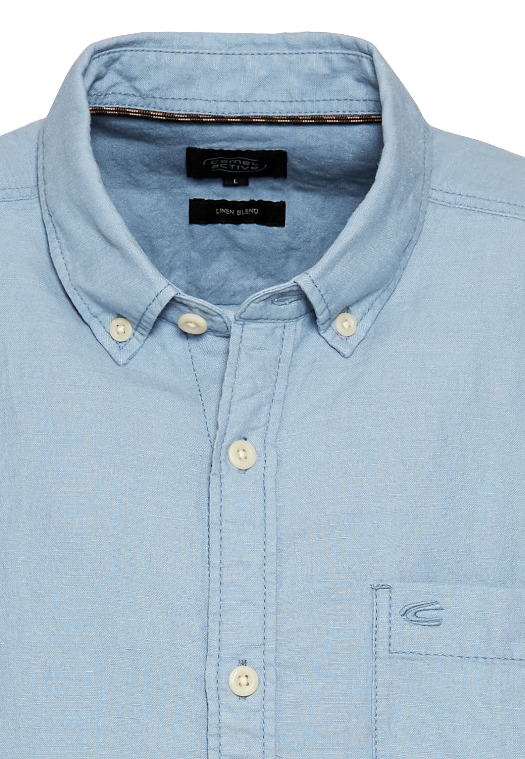 Camel Active |  Camel Active Longsleeve  | L | stone blue