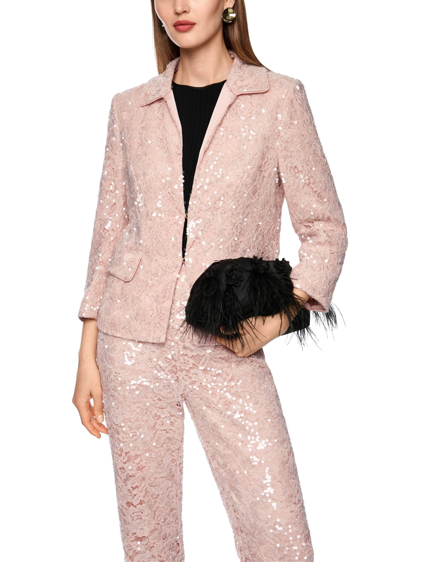 Jacke mit Spitze und Pailletten #7
