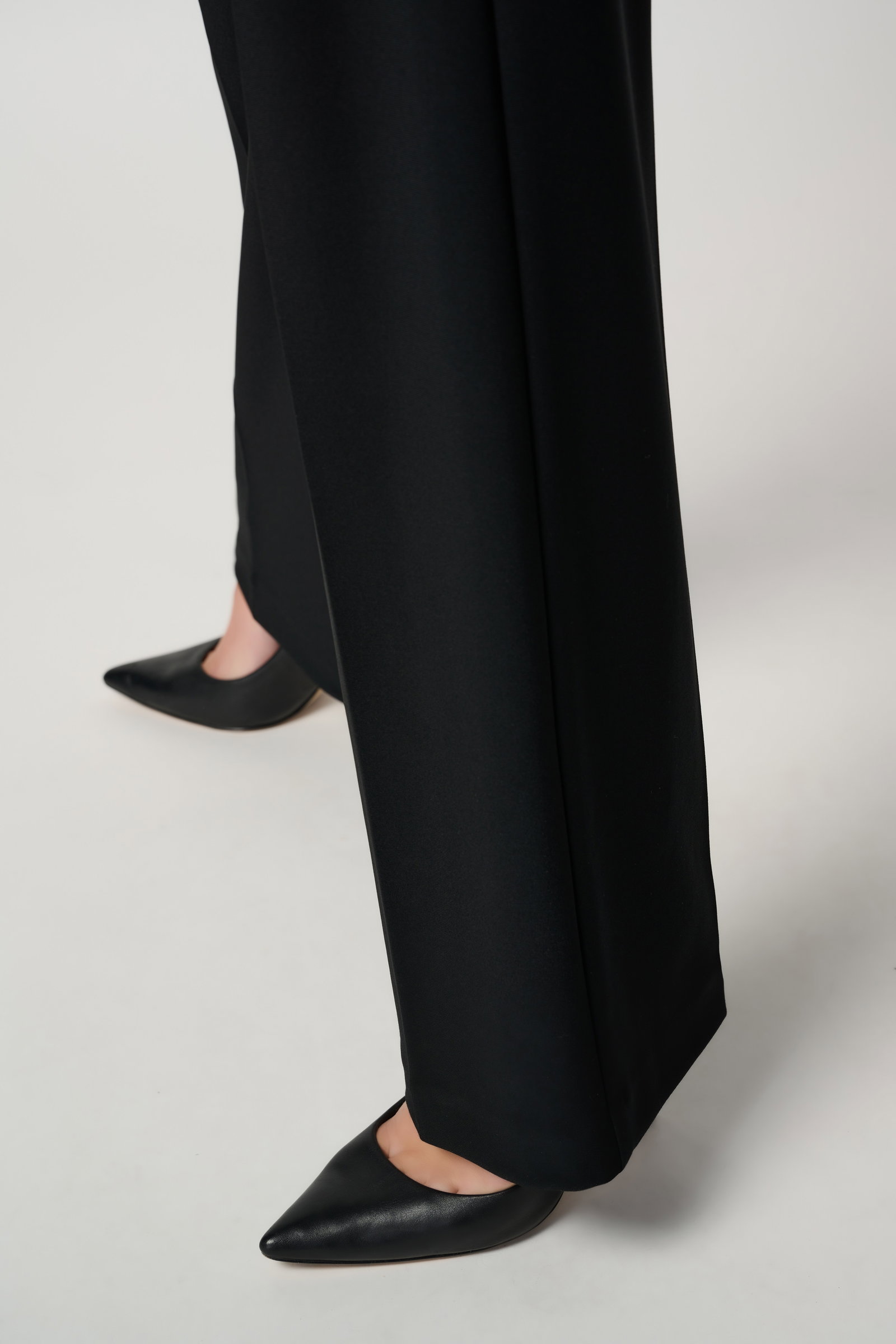 Joseph Ribkoff Hose schwarz klassische Wide-Leg-Hose mit elastischem Bund #4