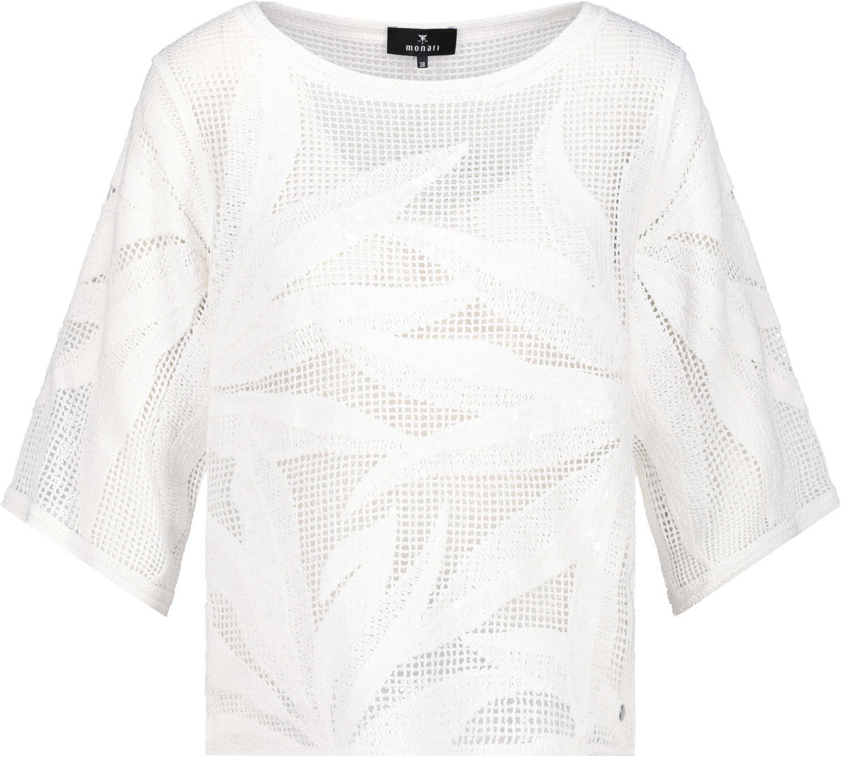 Monari Strickpullover mit Cornellymuster #1