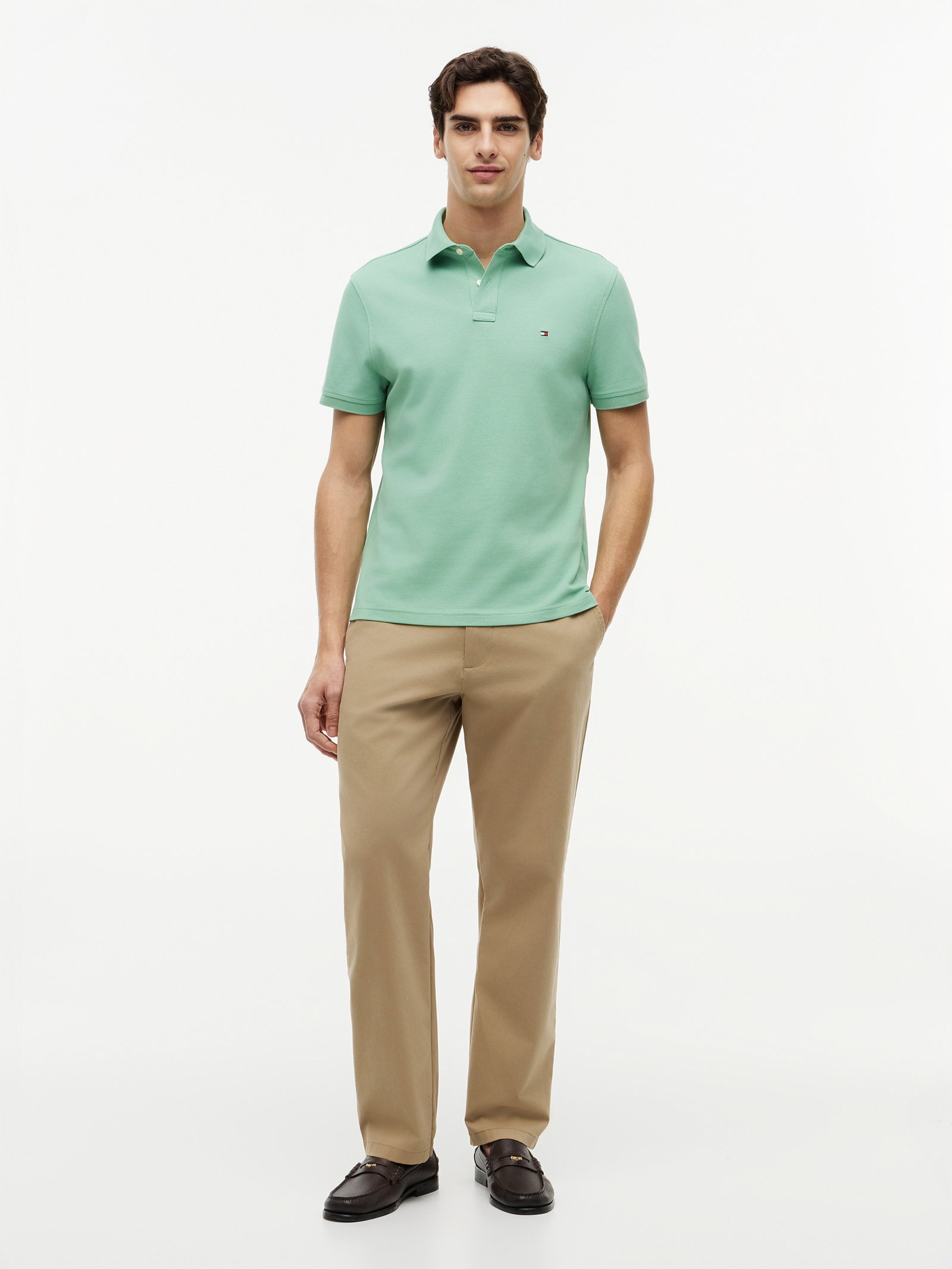 Tommy Hilfiger  REGULAR POLO, GREEN #5