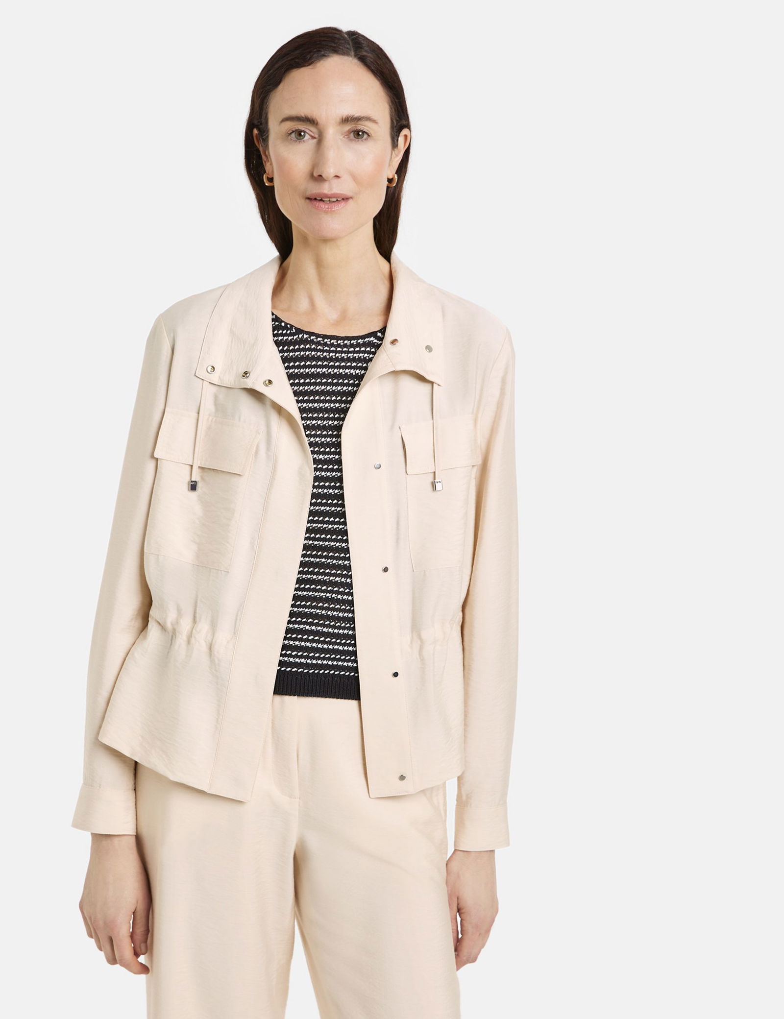 GERRY WEBER - Leichte Blazerjacke mit Tunnelband