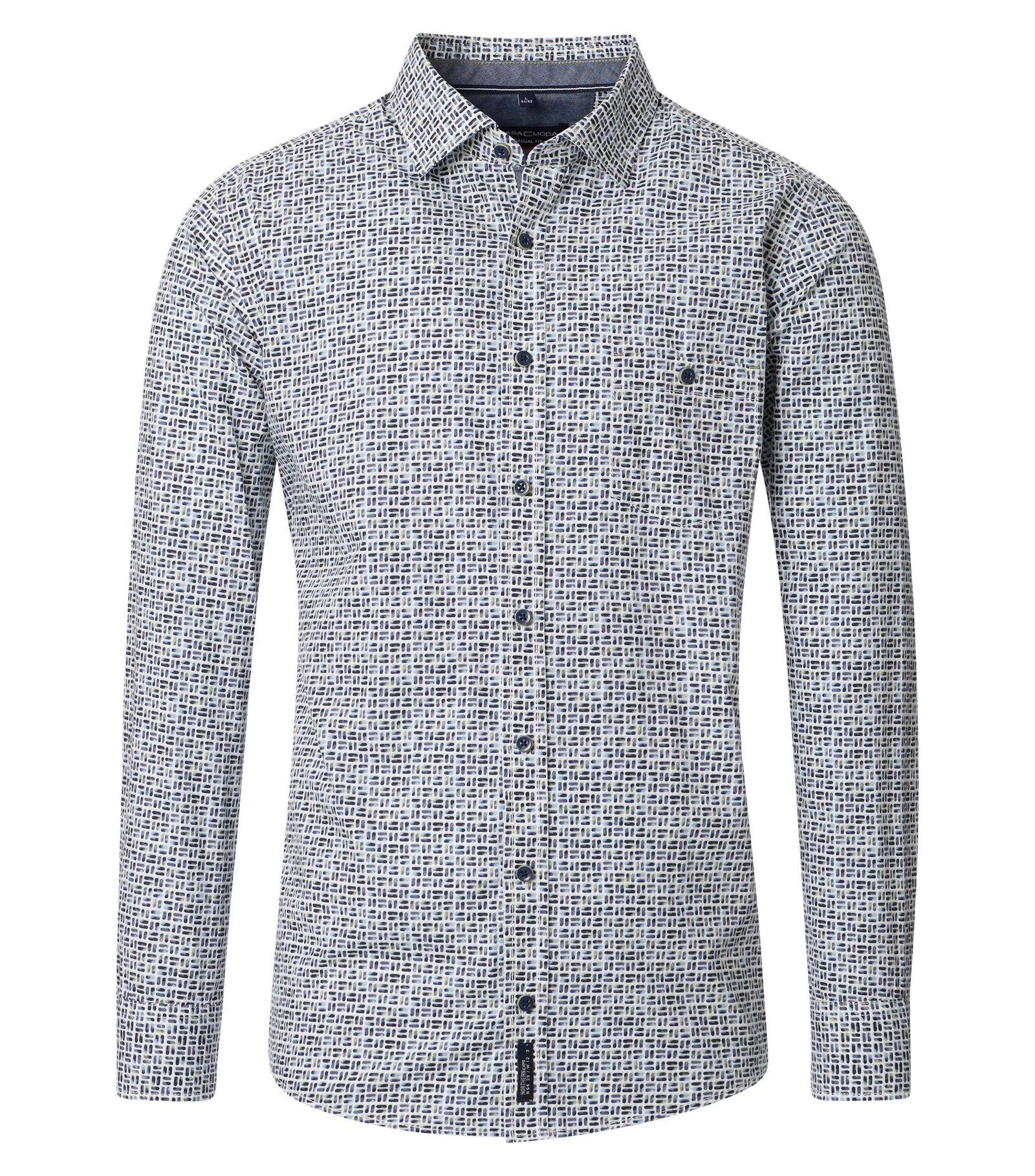 Casa Moda |  Casa Moda Hemd Regular Fit  | M | grün