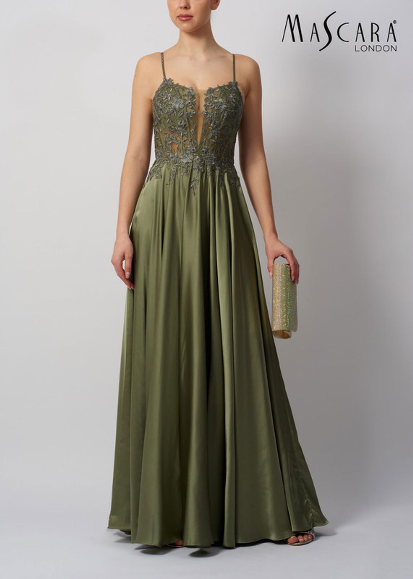 Mascara London |  Mascara London Abendkleid | 38 | grün