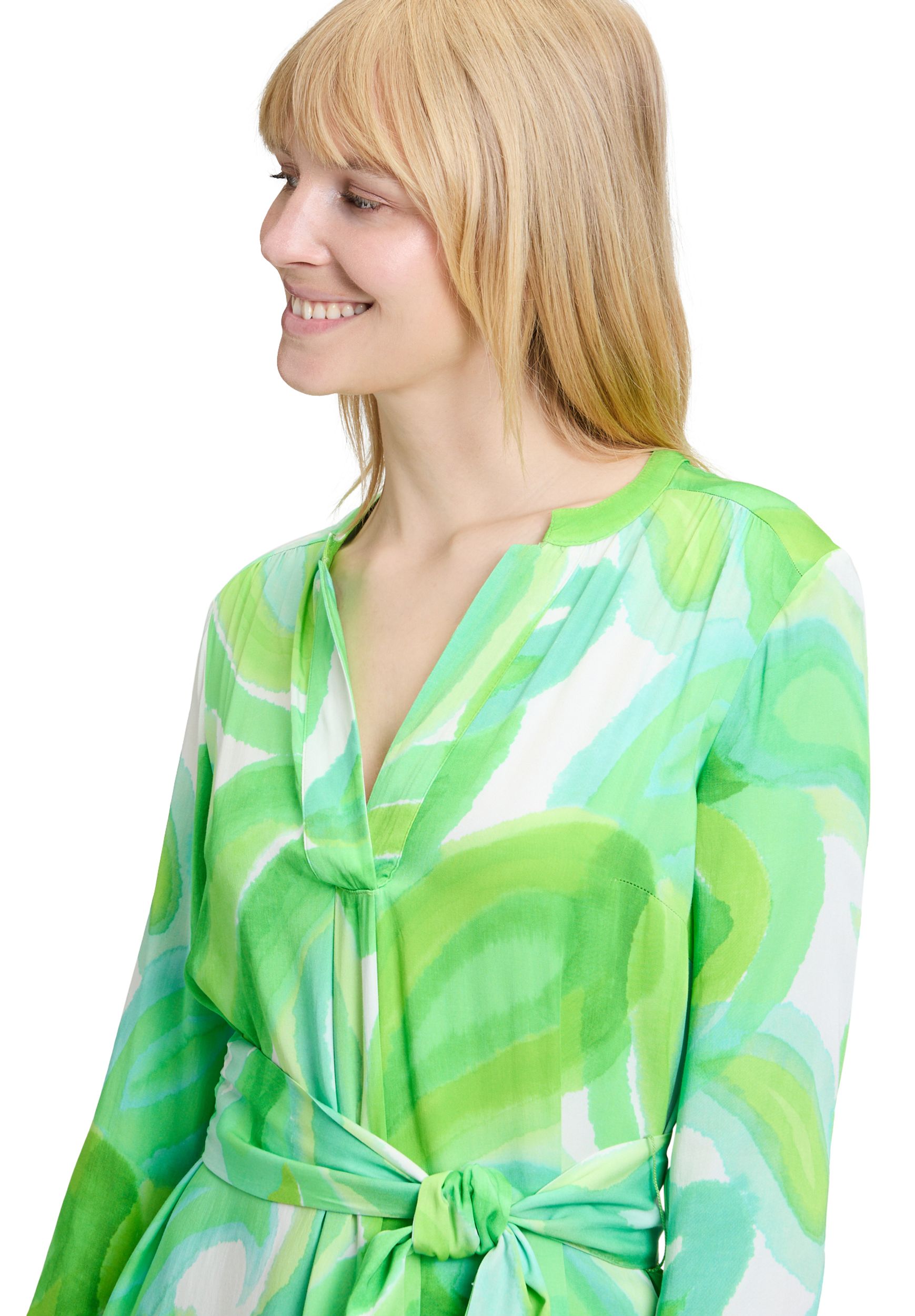 Betty Barclay |  Betty Barclay Blusenkleid | 44 | cream/green