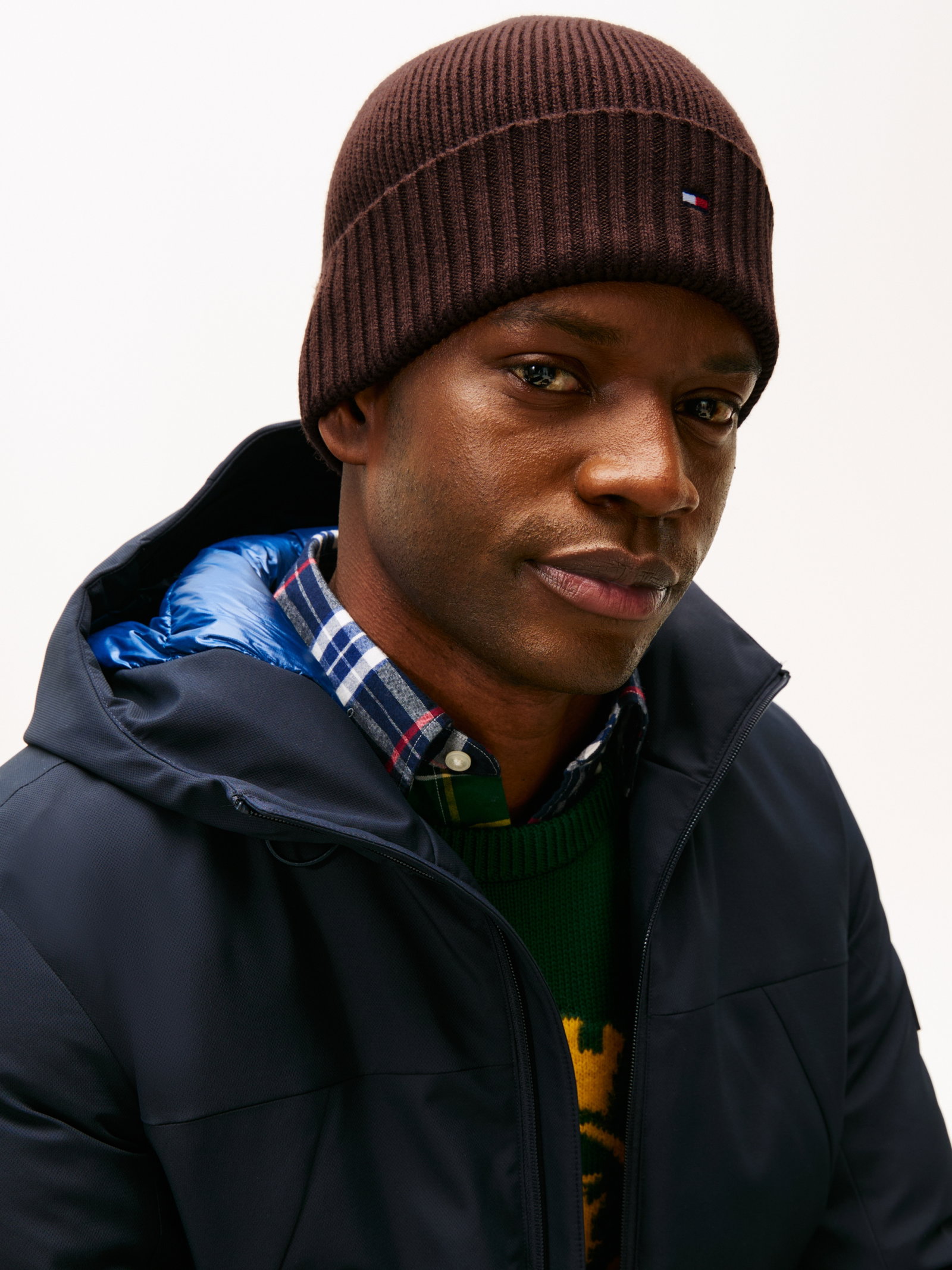 Tommy Hilfiger Flag Cotton Beanie #4