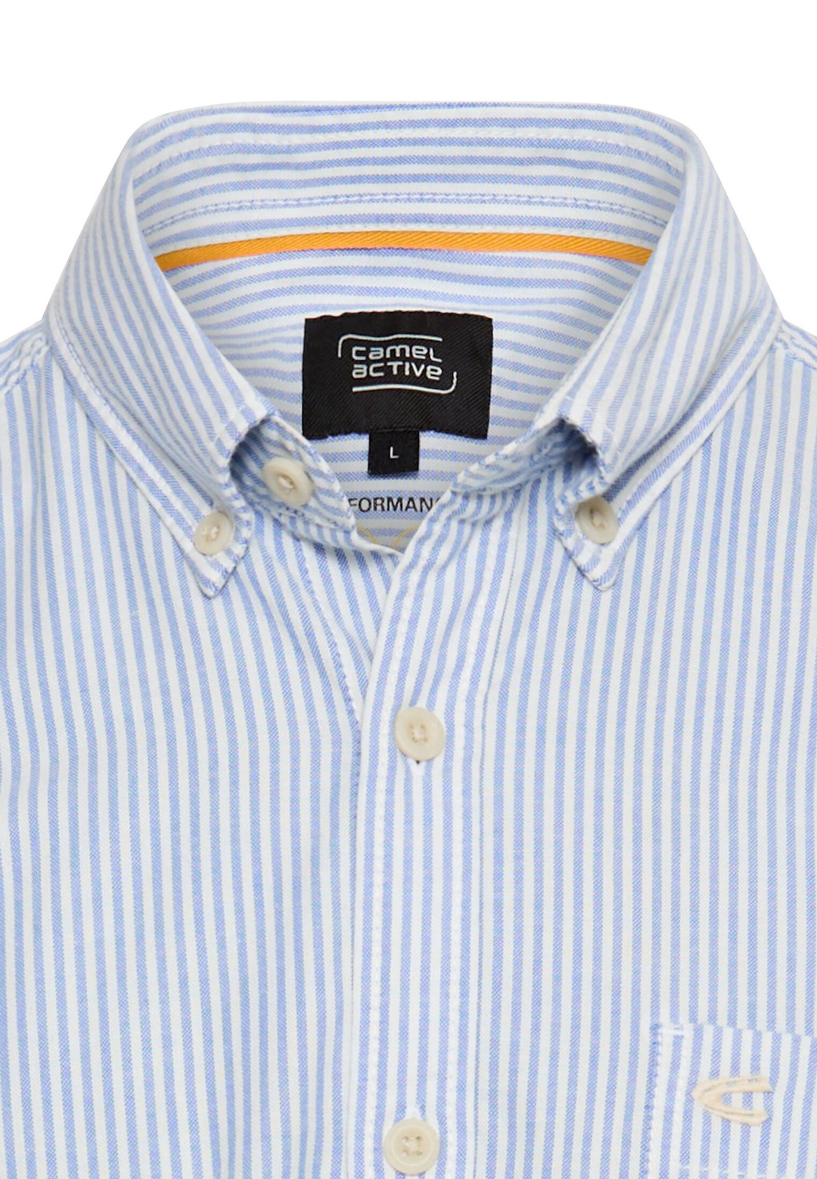 Camel Active |  Camel Active Hemd Regular Fit  | 3XL | sky blue