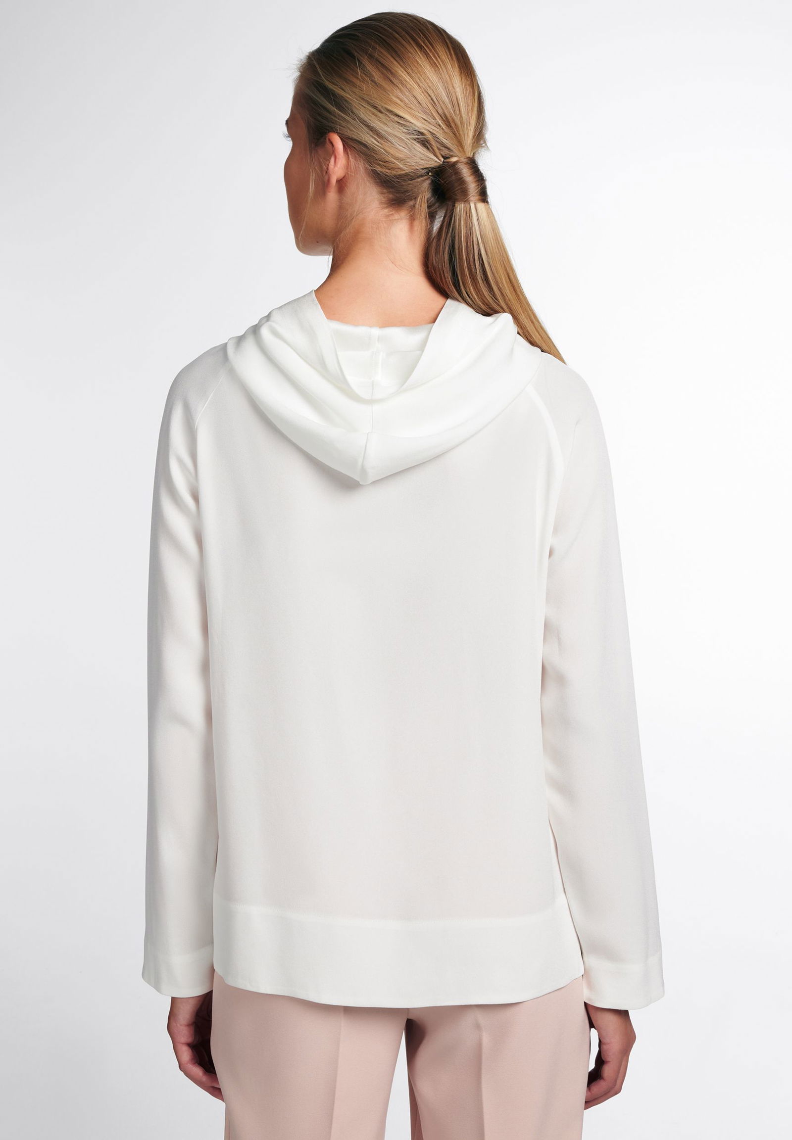 Bluse Satingewebe Langarm