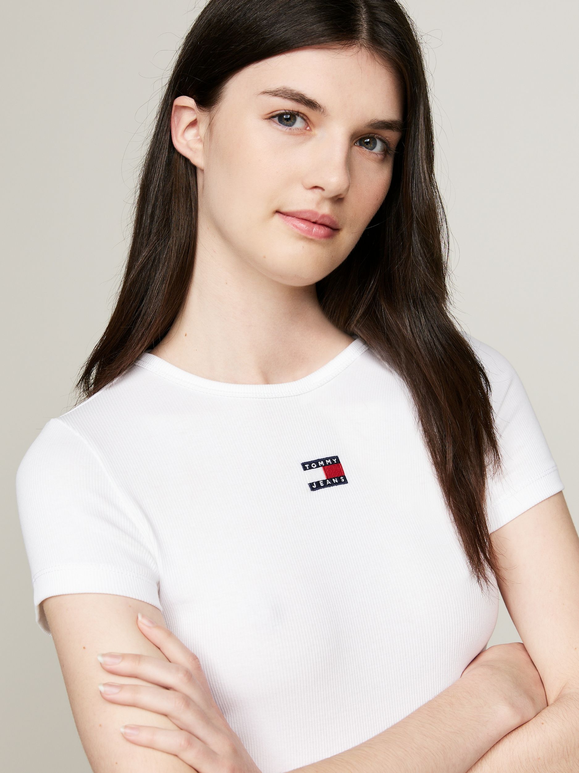 Tommy Jeans |  Tommy Jeans Shirt  | M | white / multi