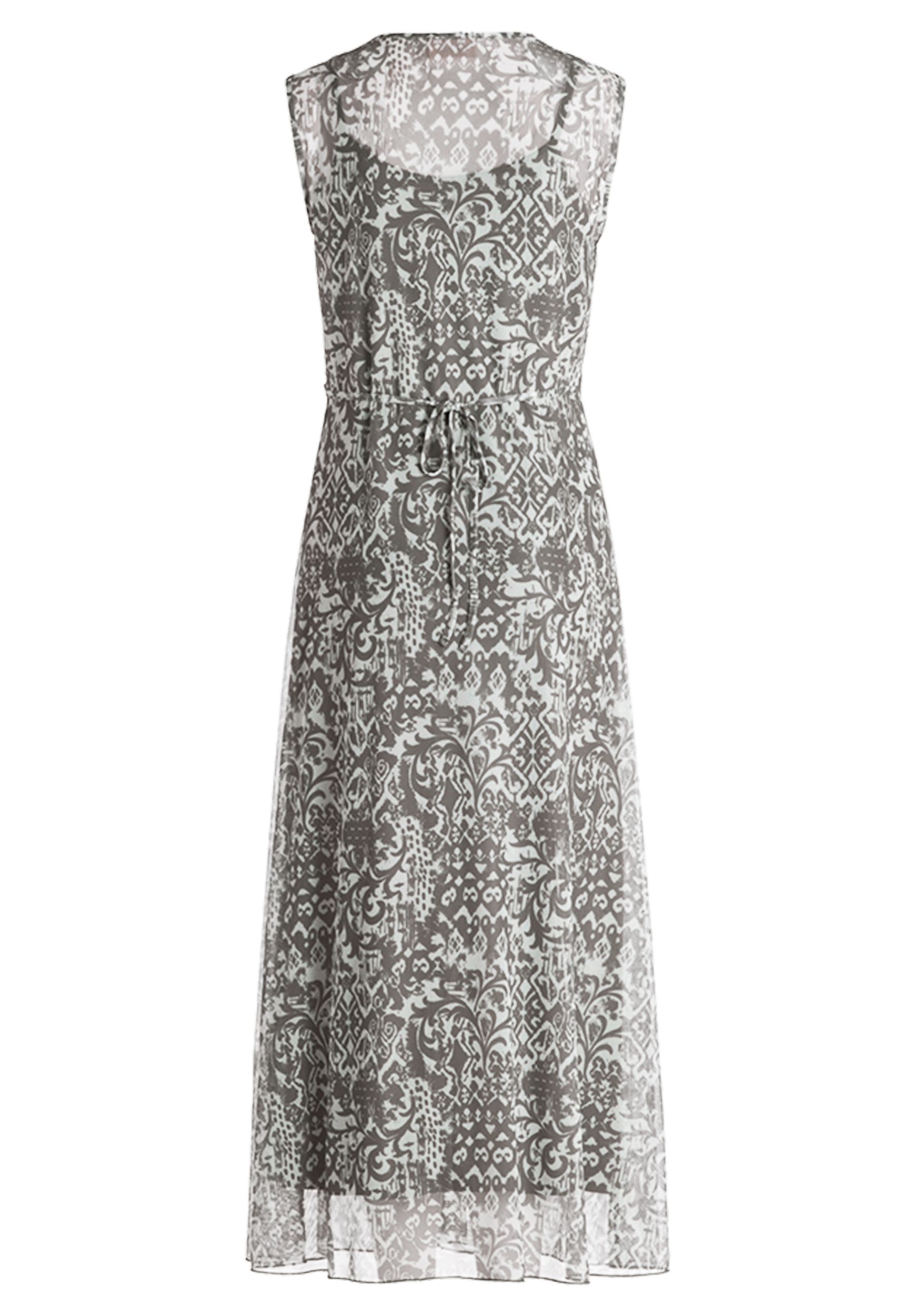 Cartoon |  Cartoon Sommerkleid  | 44 | white/khaki