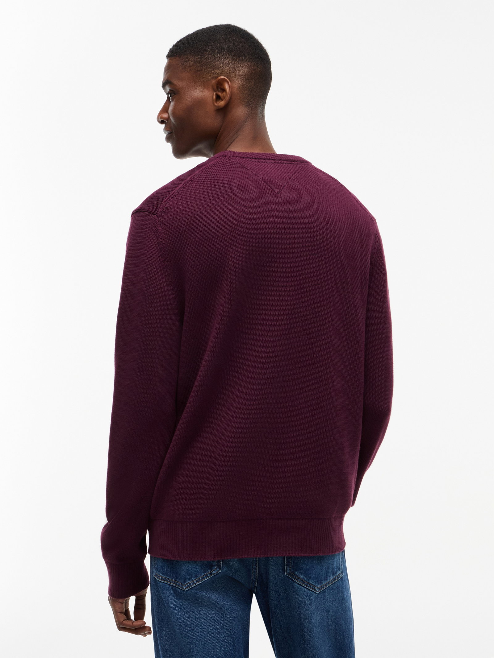 TJM SLIM ESS SWEATER EXT, PURPLE #4