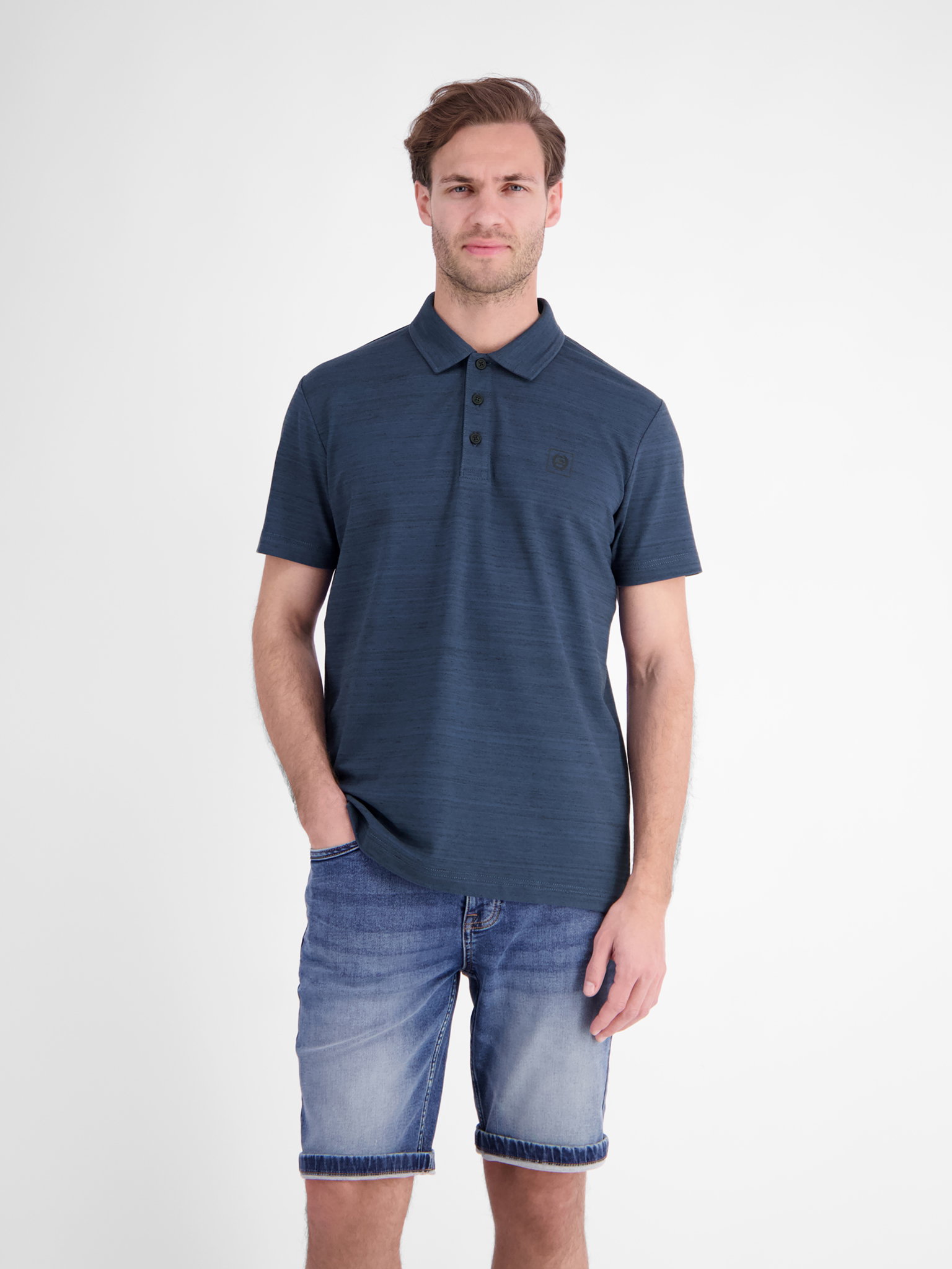 POLO 1/2 ARM, STORM BLUE #3