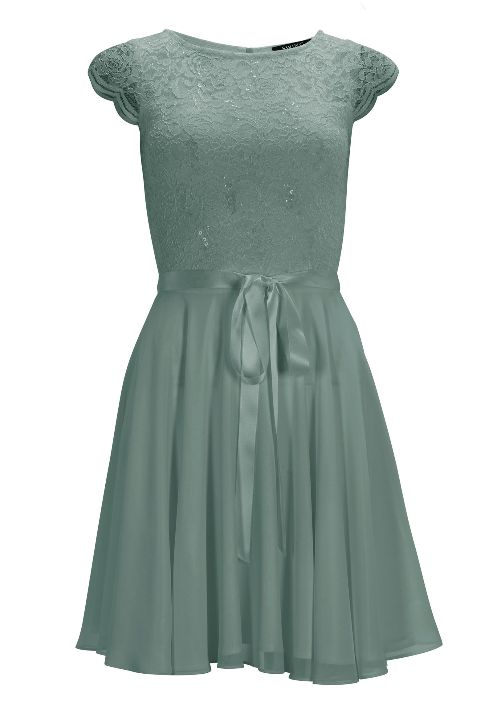 dcb97ed554e5809049bc0d7233529047 SWING | SWING Kurzes Kleid | 38 | deep slate