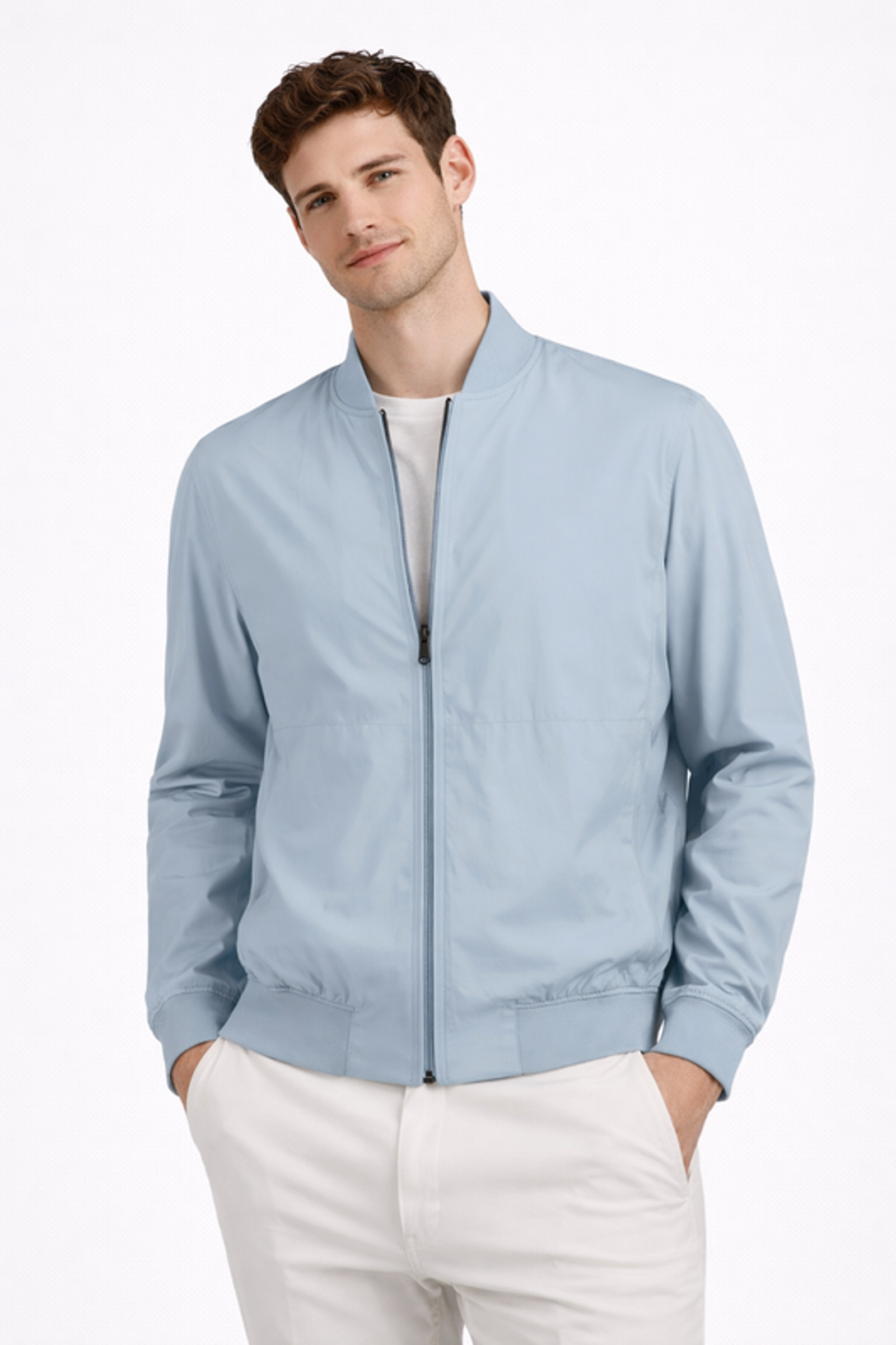 38c97a35a6c6b7fc7bee3ad68df89bc0 Boss Orange | Boss Orange Blouson | 50 | Light/Pastel Blue