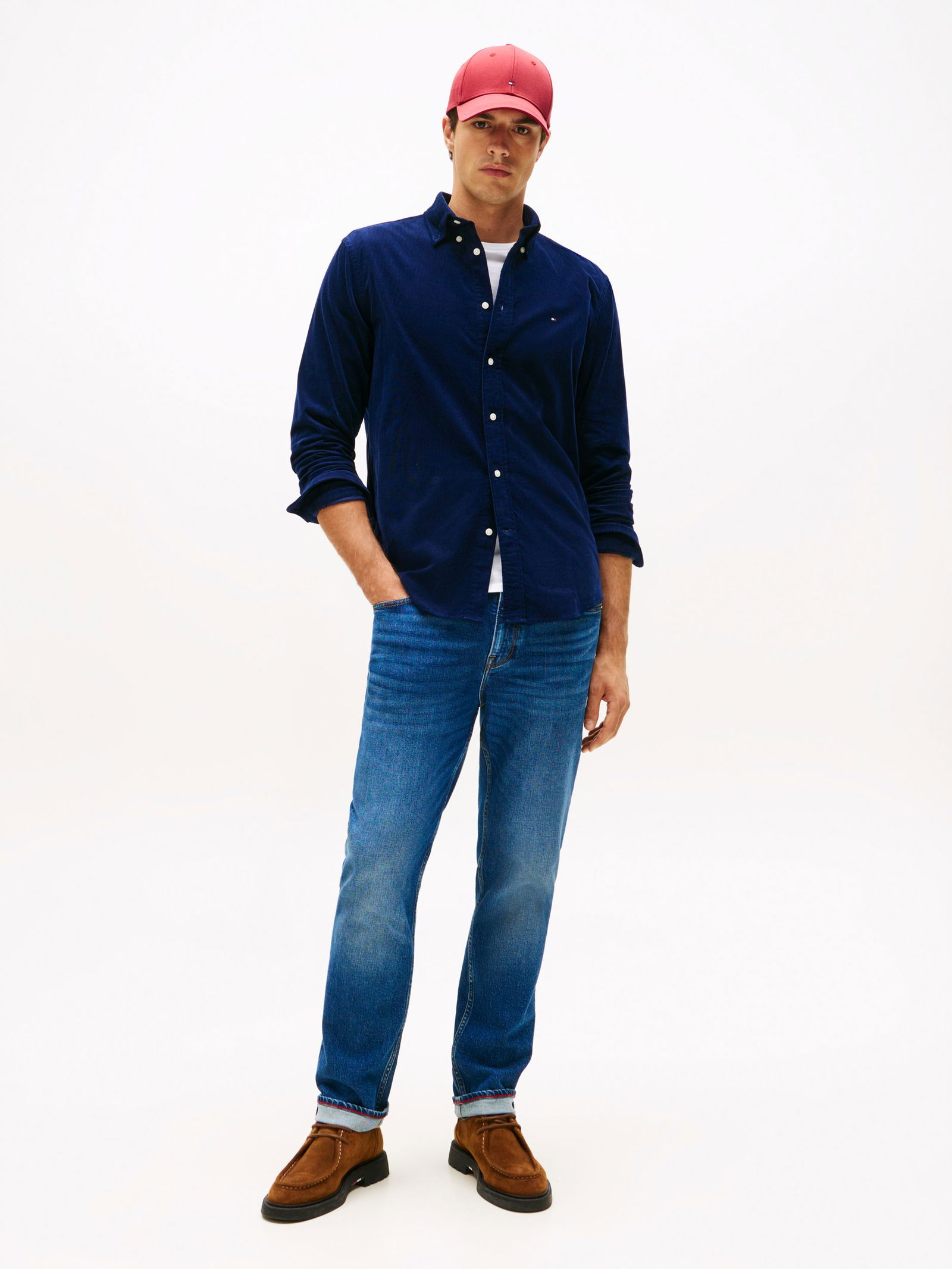 Tommy Hilfiger | Tommy Hilfiger Hemd Regular Fit | L | bright comfort light