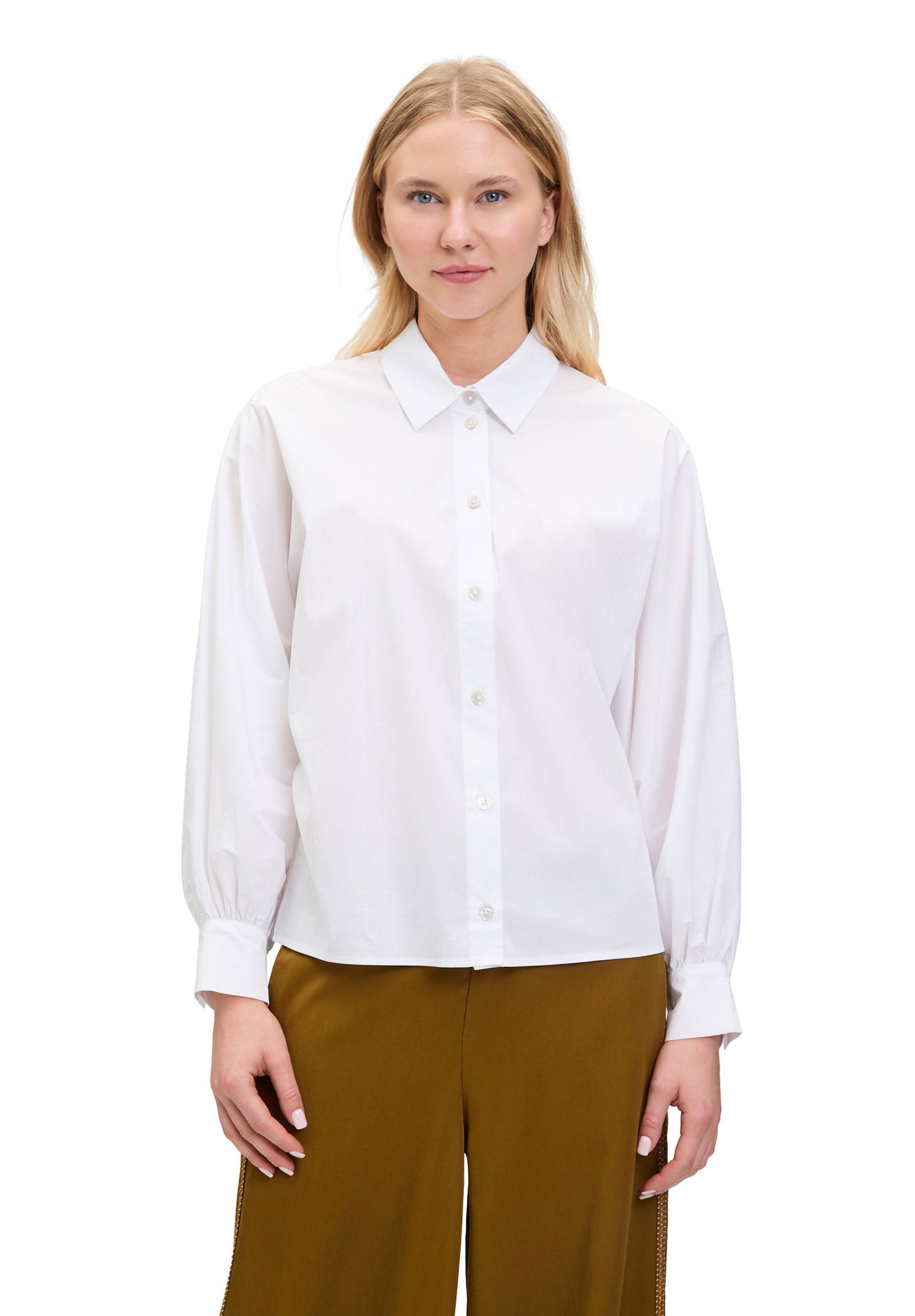  |  Bluse Kurz 1/1 Arm, Bright White | 42 | weiß