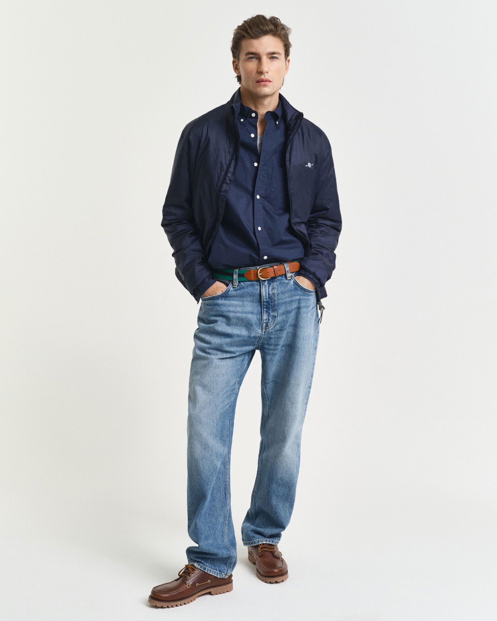 Gant | Gant Classic Popeline Hemd | XXL | marine