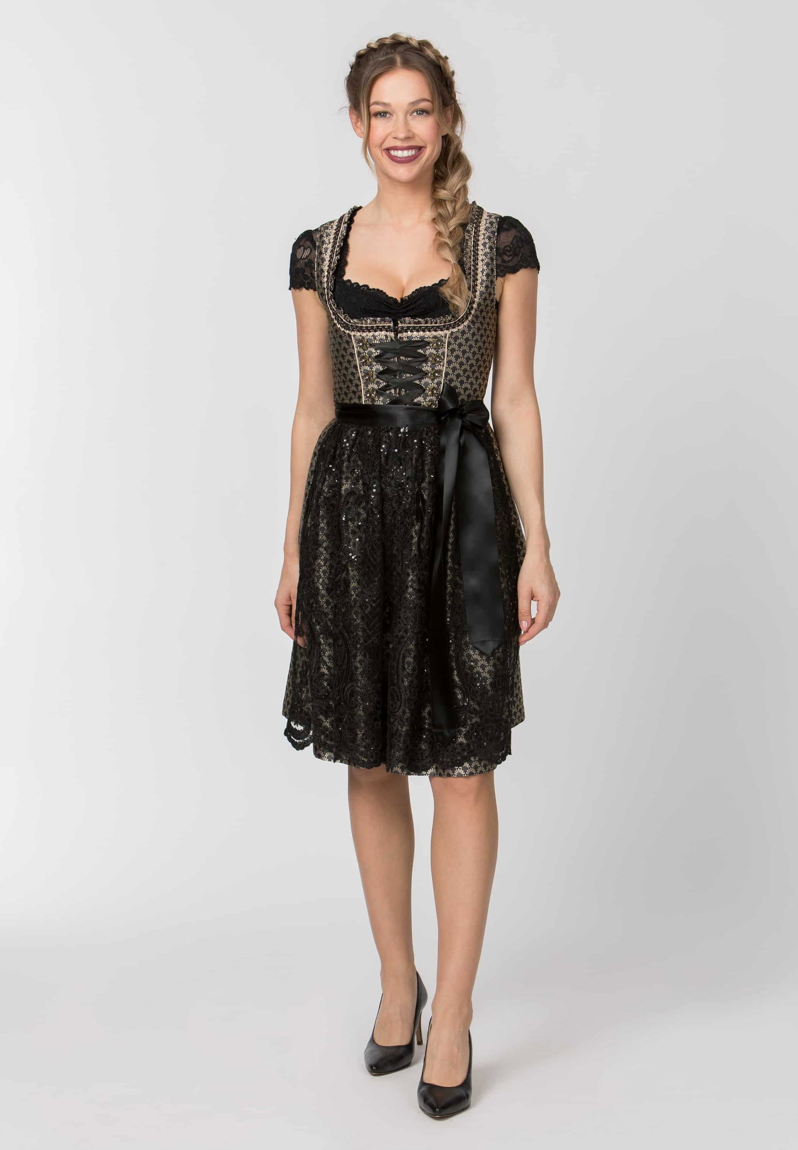 Stockerpoint Wiesnwuid Dirndl Melissa shadow 60cm #1