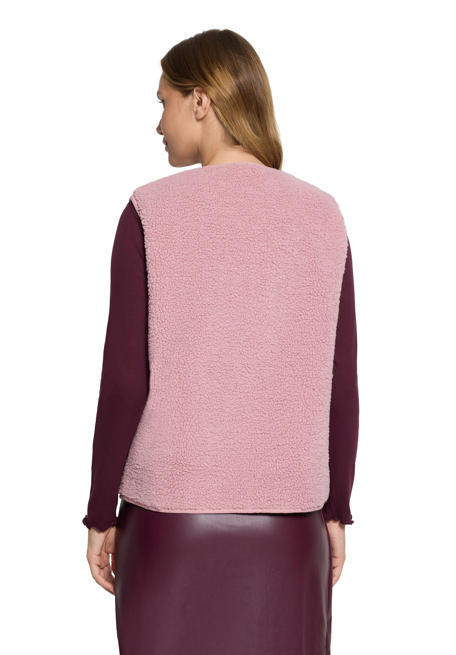 Weste Fell/Pelz, Light Mauve #4