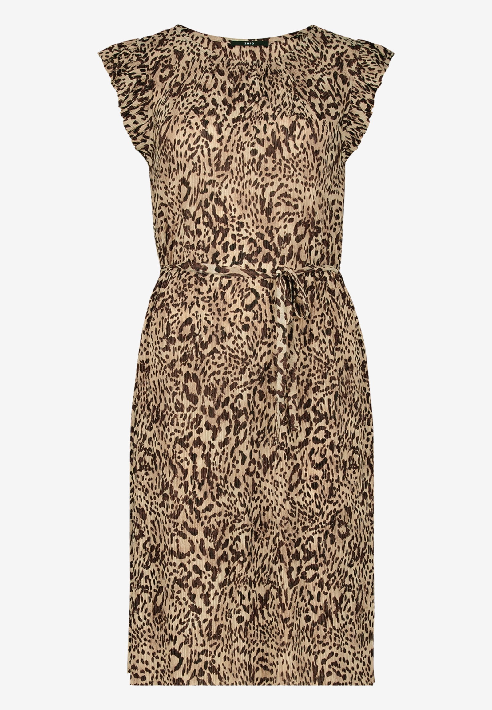 Kleid Kurz ohne Arm, Beige/Brown #1