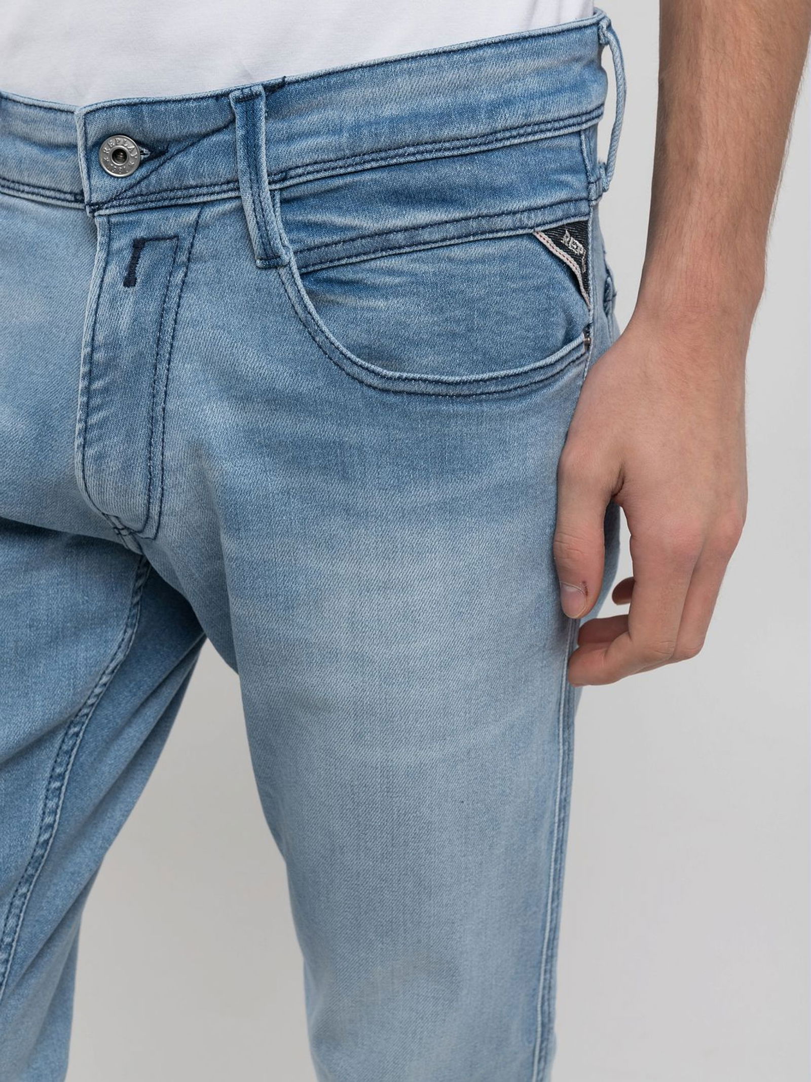 Replay |  Replay Jeans Slim Fit Jeans "Anbass"  | 32/34 | blau