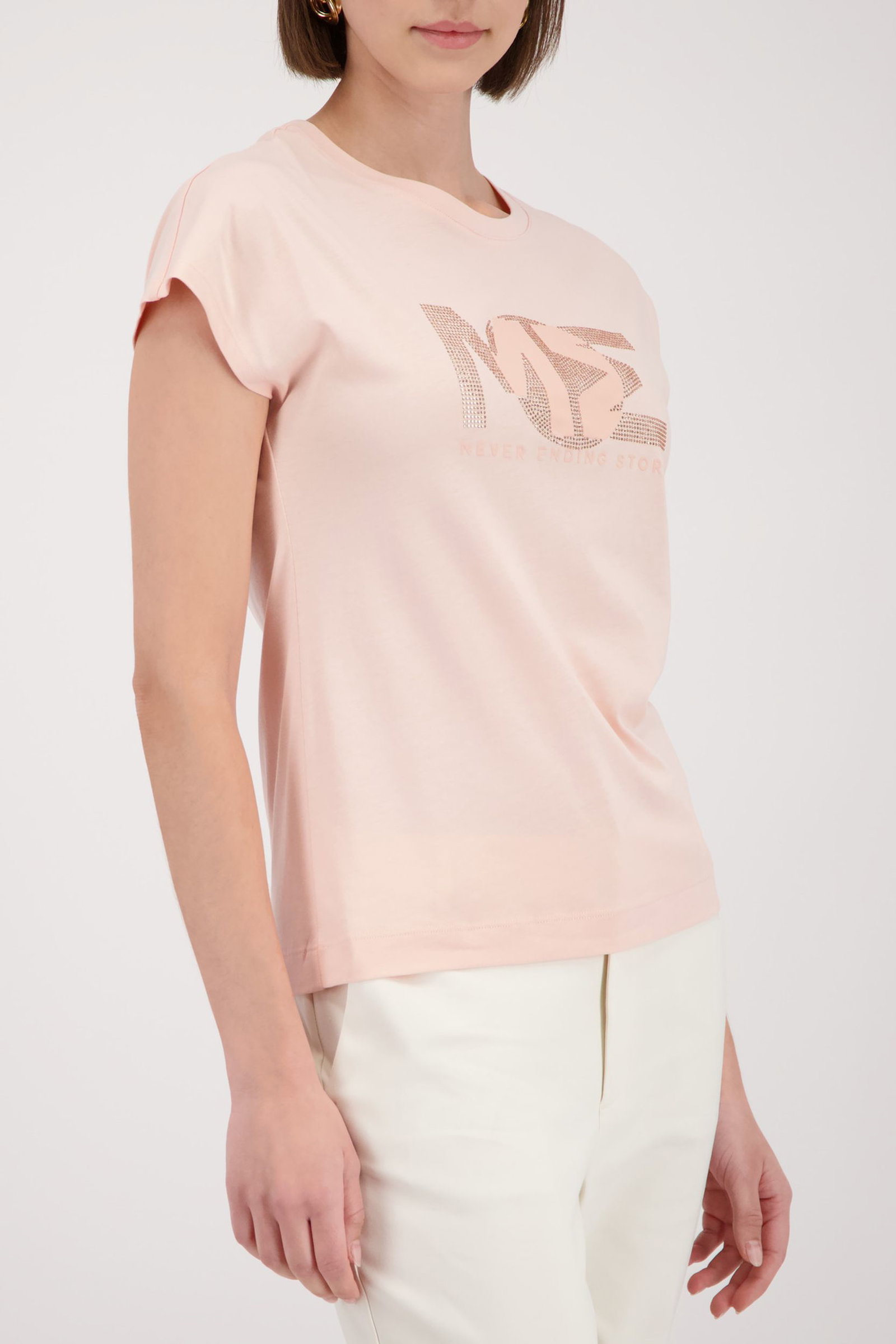 Monari |  T-Shirt, summer peach | 36