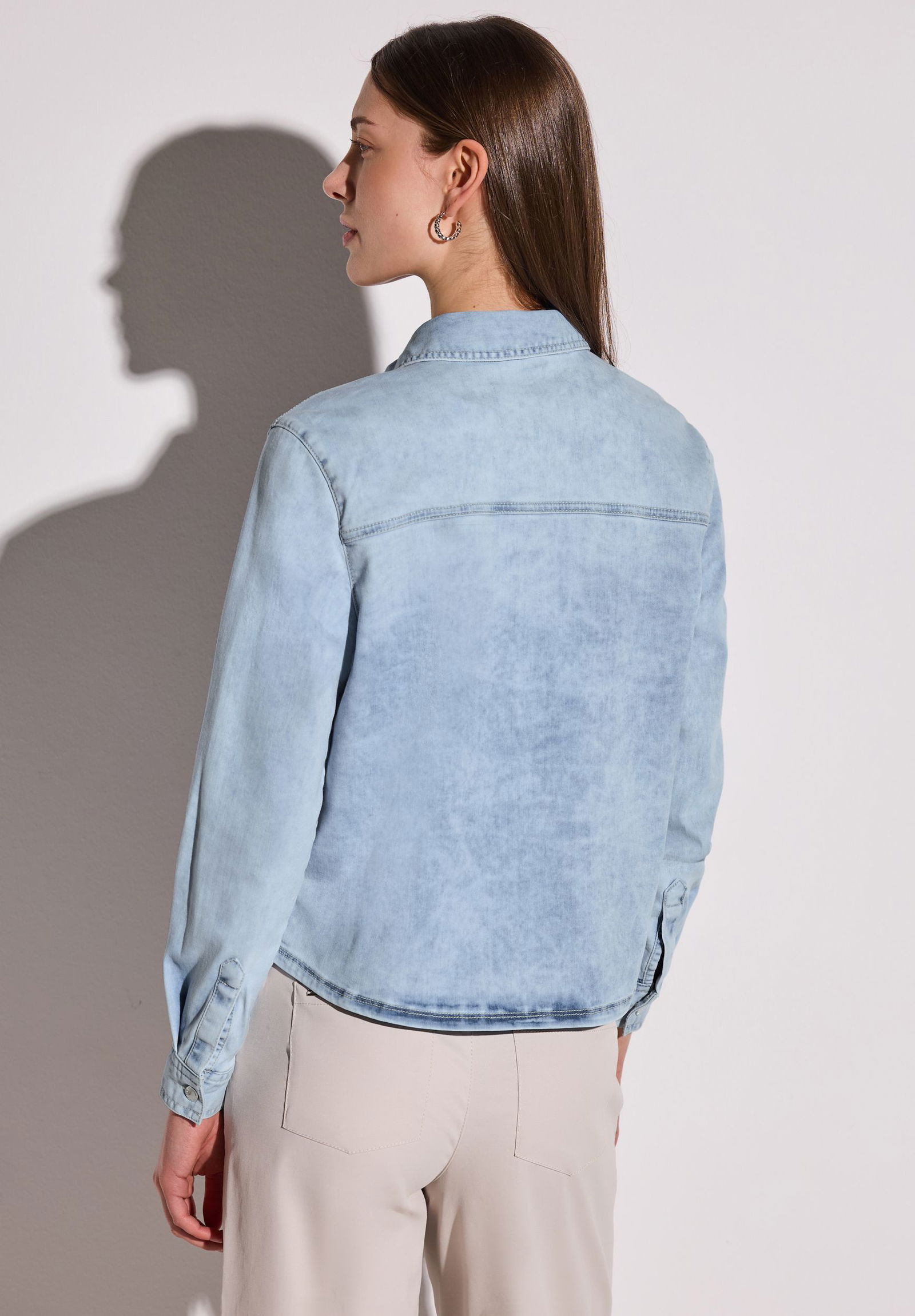  |  Denim Hemdbluse | 40