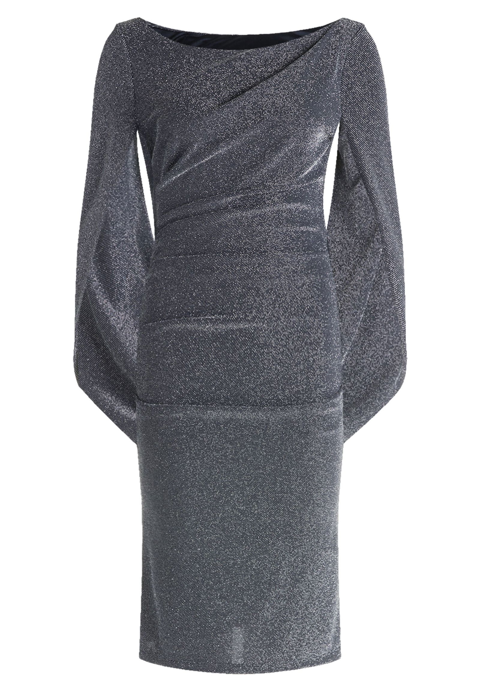 8d28e6a8535b63e440e0a8a4d7f6d3ae Vera Mont |  Vera Mont Kurzes Kleid  | 42 | dkl.blau silber