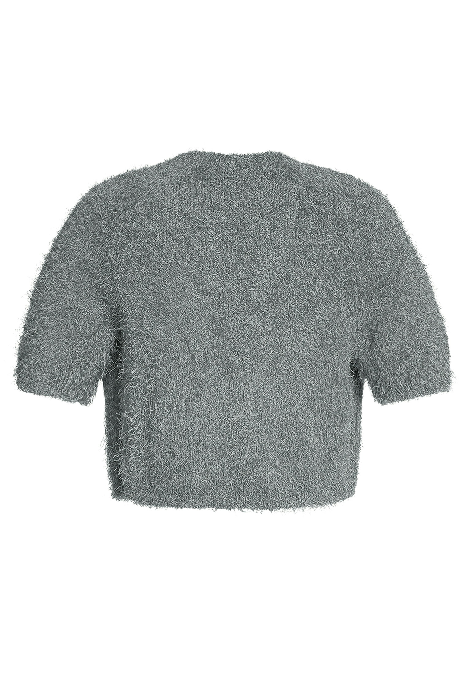 Strickjacke Kurz 1/2 Arm, Smoky Salvia #2