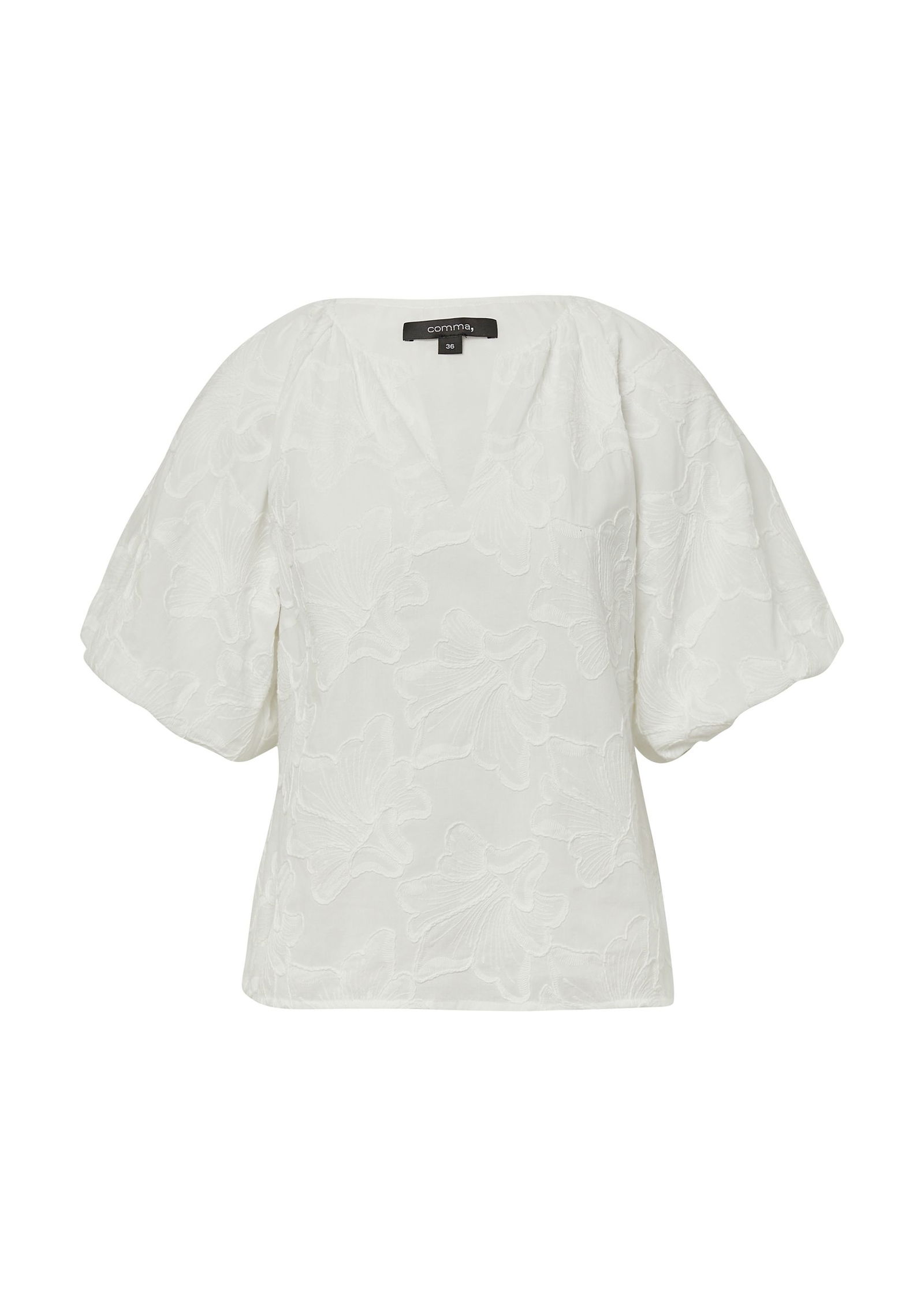 f43ab4357408447443a12d67bd9e87ea Comma |  Comma Druckbluse  | 42
