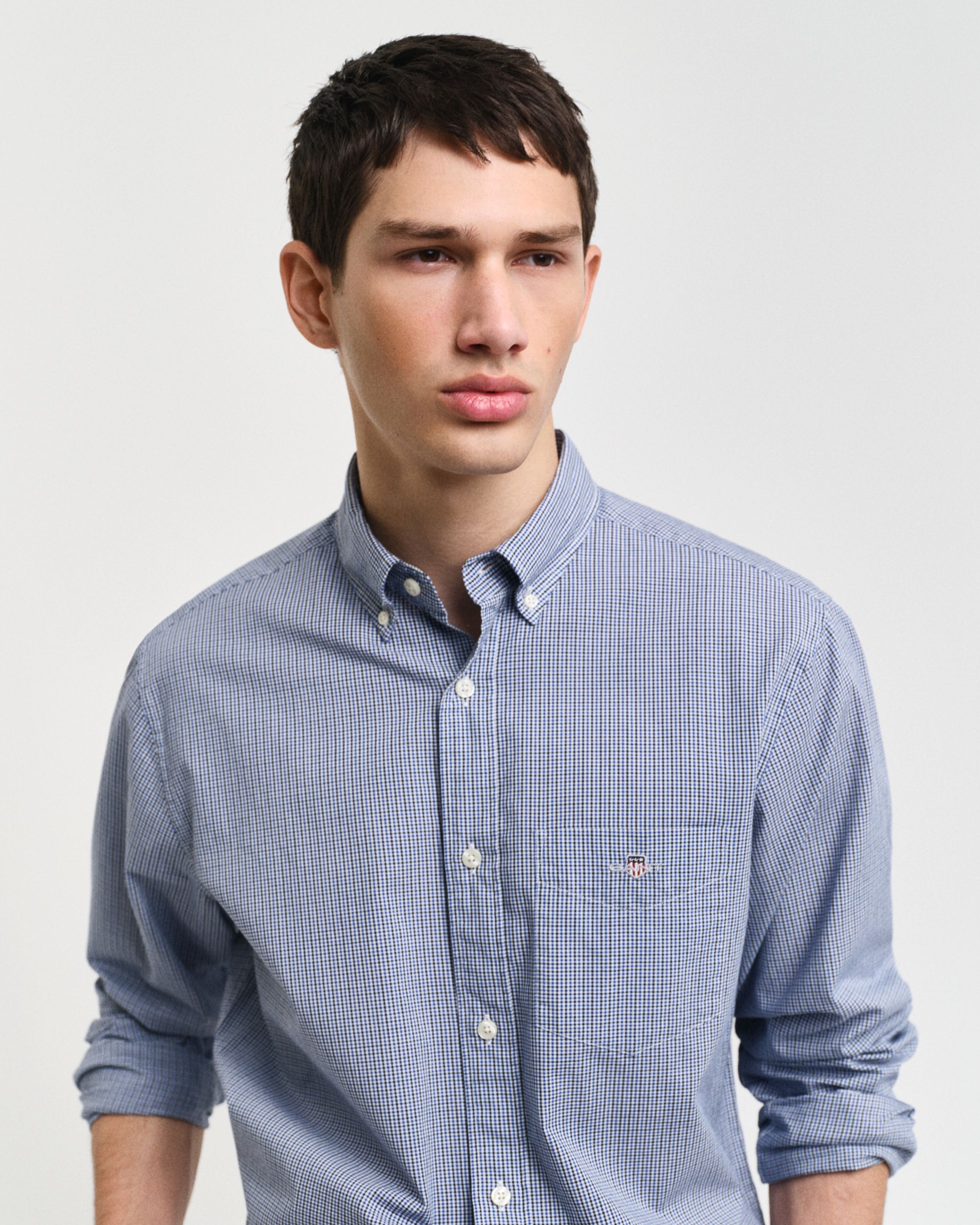 Gant |  Gant Hemd Regular Fit  | XL | college blue